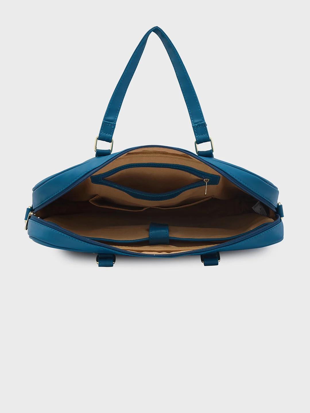 Caprese Dora Large Teal Laptop Bag - Image 10