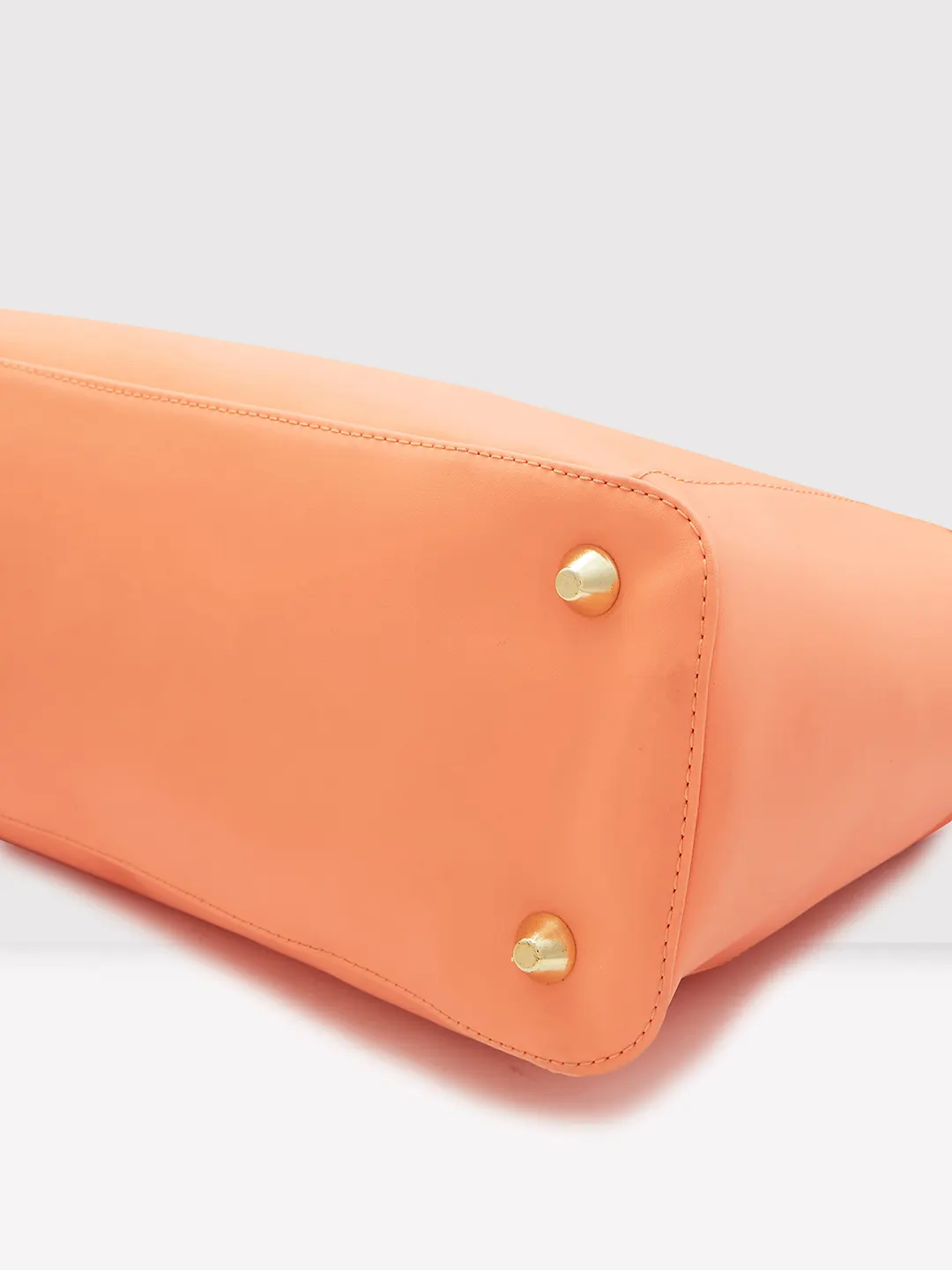 Caprese Dora Large Coral Office Tote Bag - Image 5