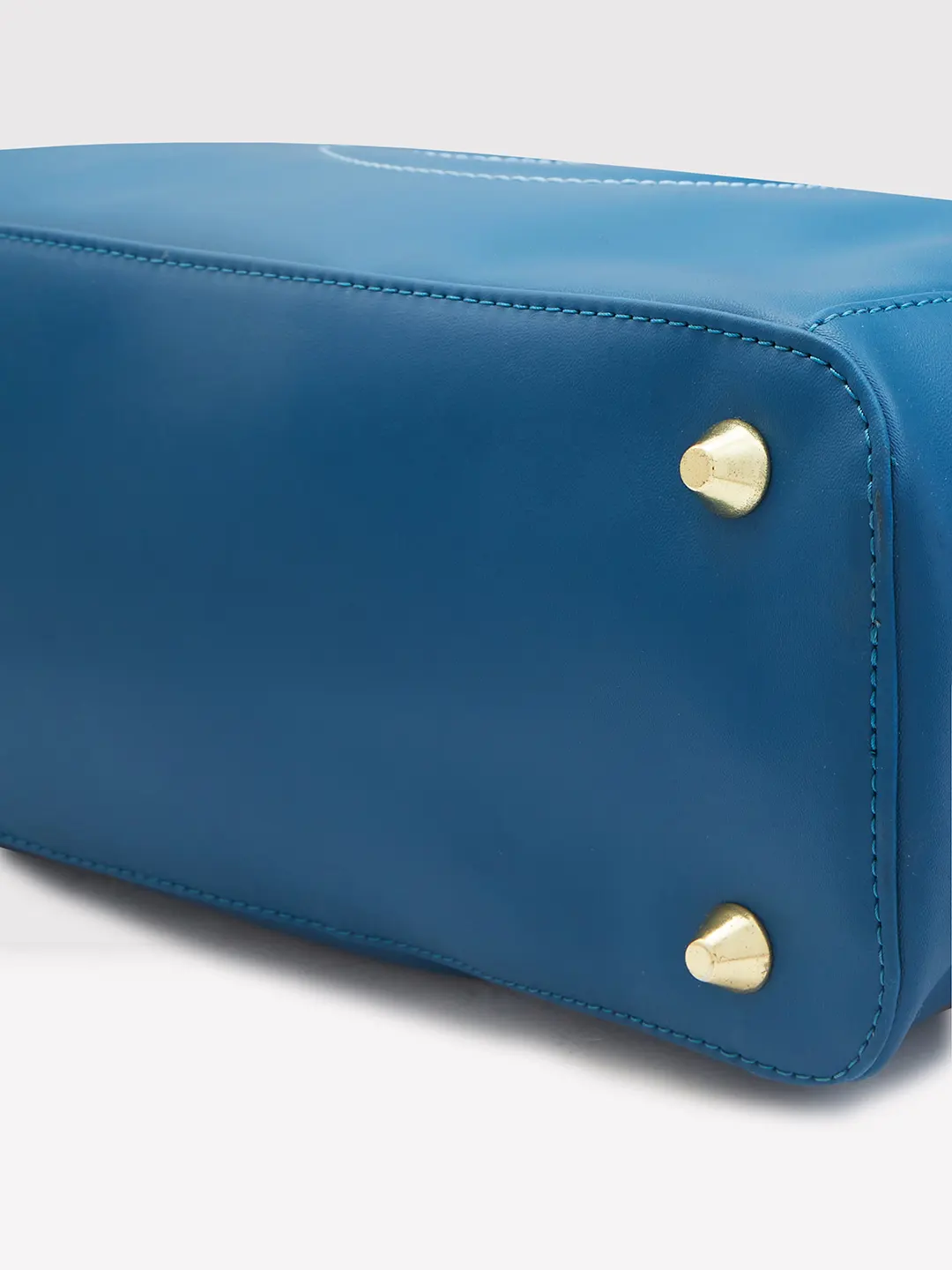 Caprese Dora Large Teal Tote Bag - Image 4