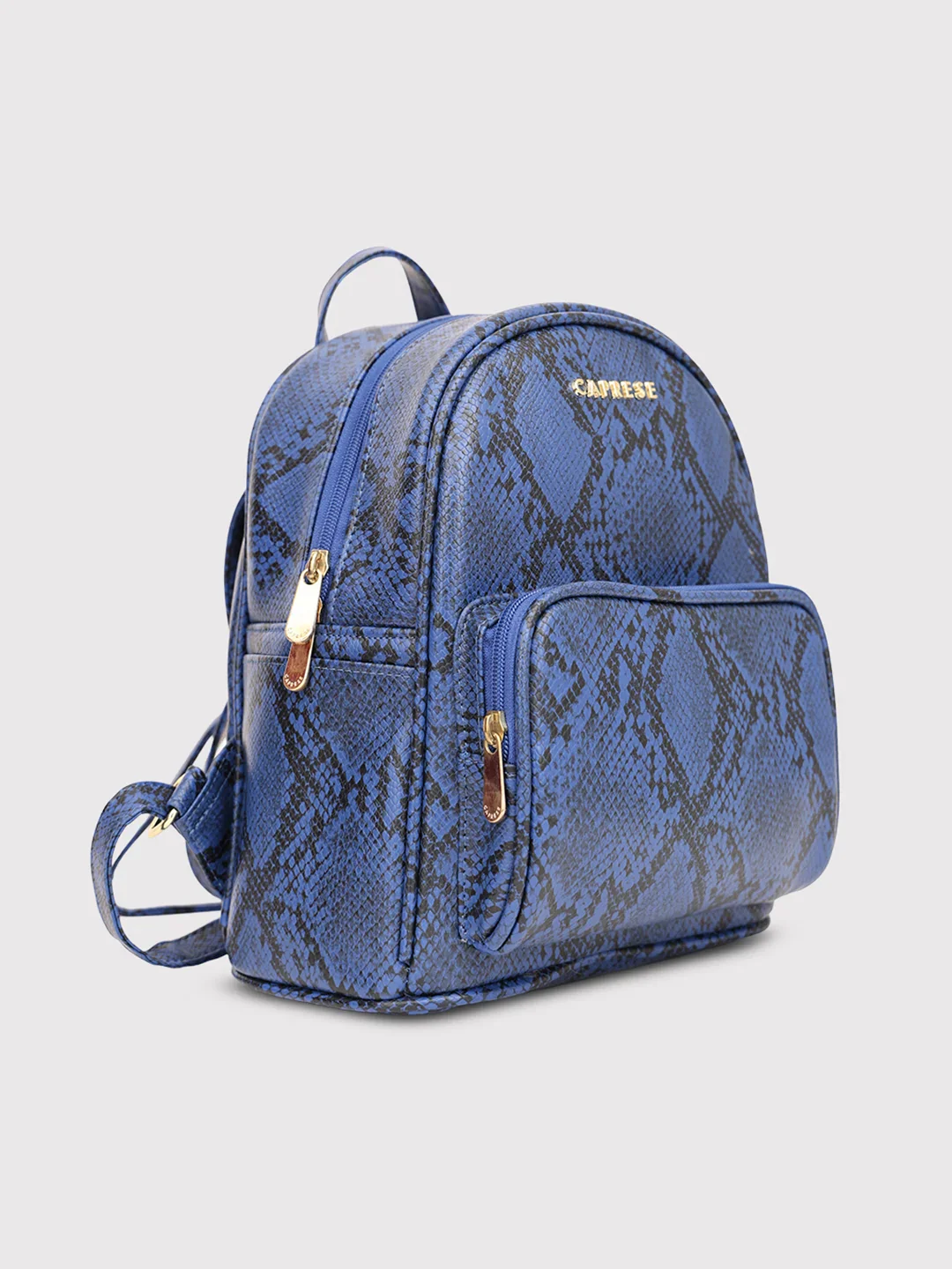 Caprese Draco Small Blue Backpack - Image 2