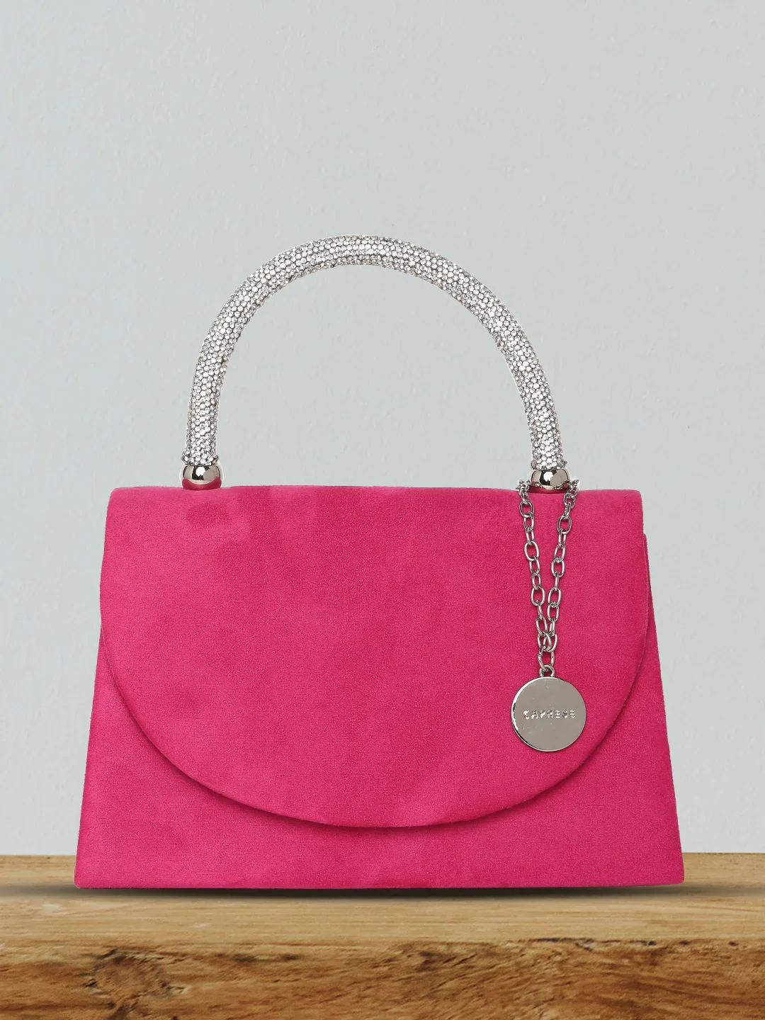 Caprese Elena Small Black Clutch - Image 24