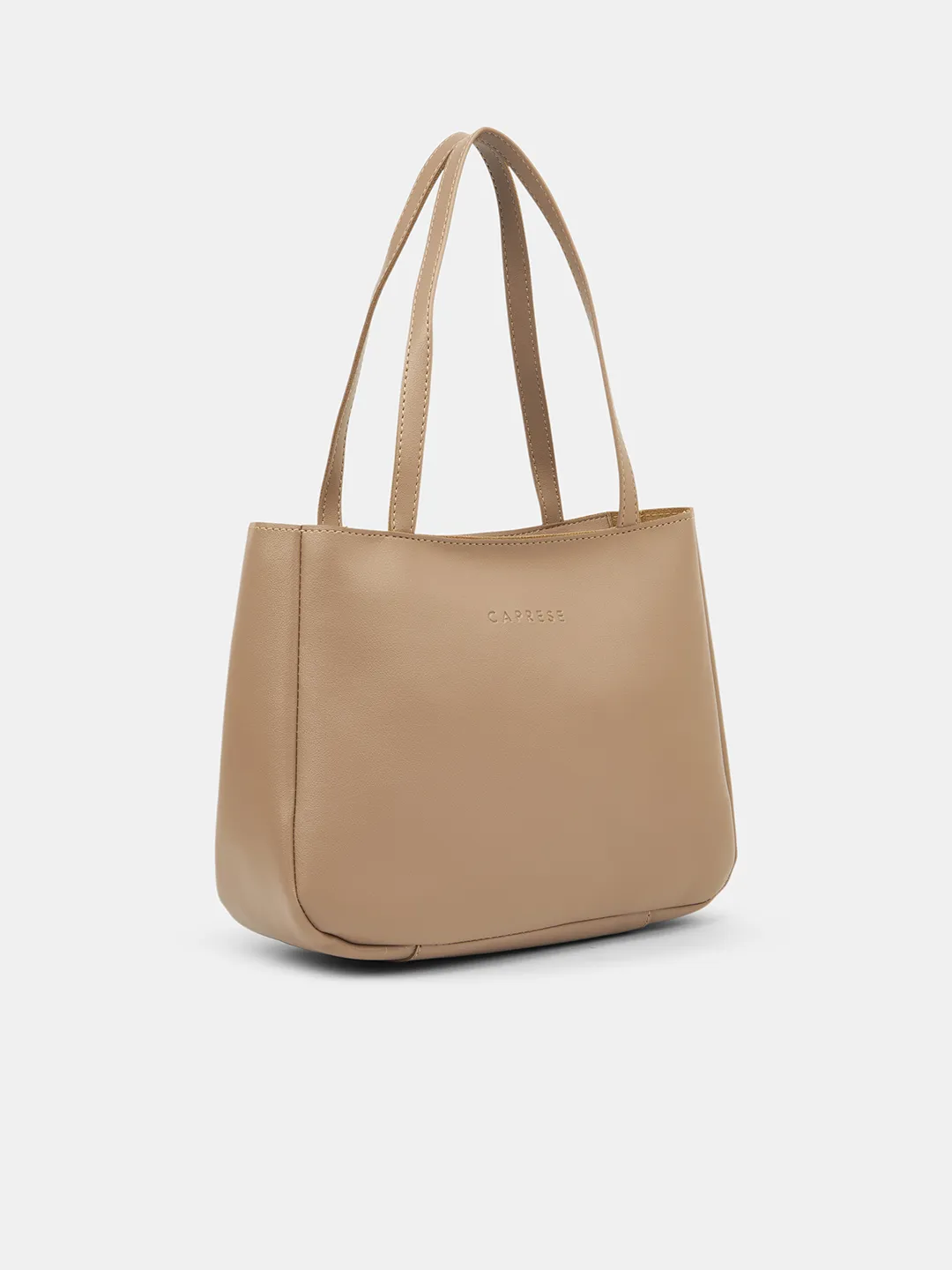Caprese  Elena Medium Mocha Mousse Satchel Bag - Image 3