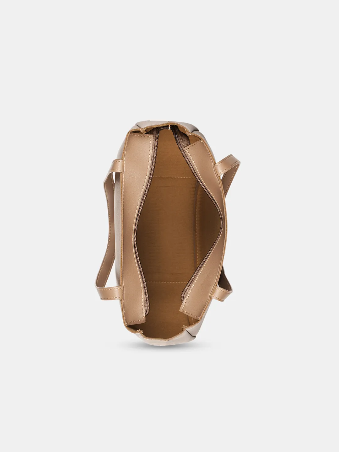 Caprese  Elena Medium Mocha Mousse Satchel Bag - Image 6
