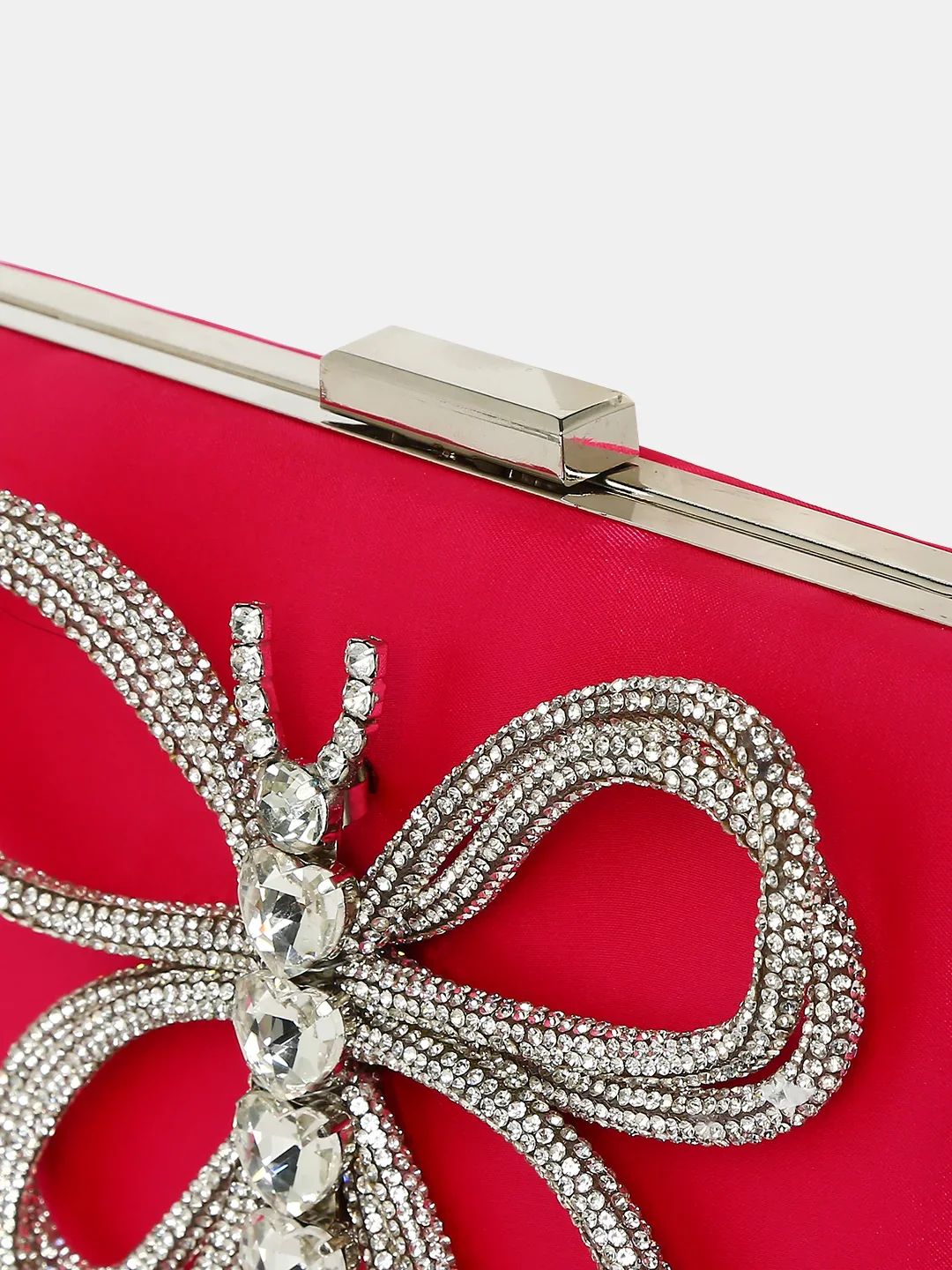 Caprese Ella Medium Fuchsia Clutch - Image 7
