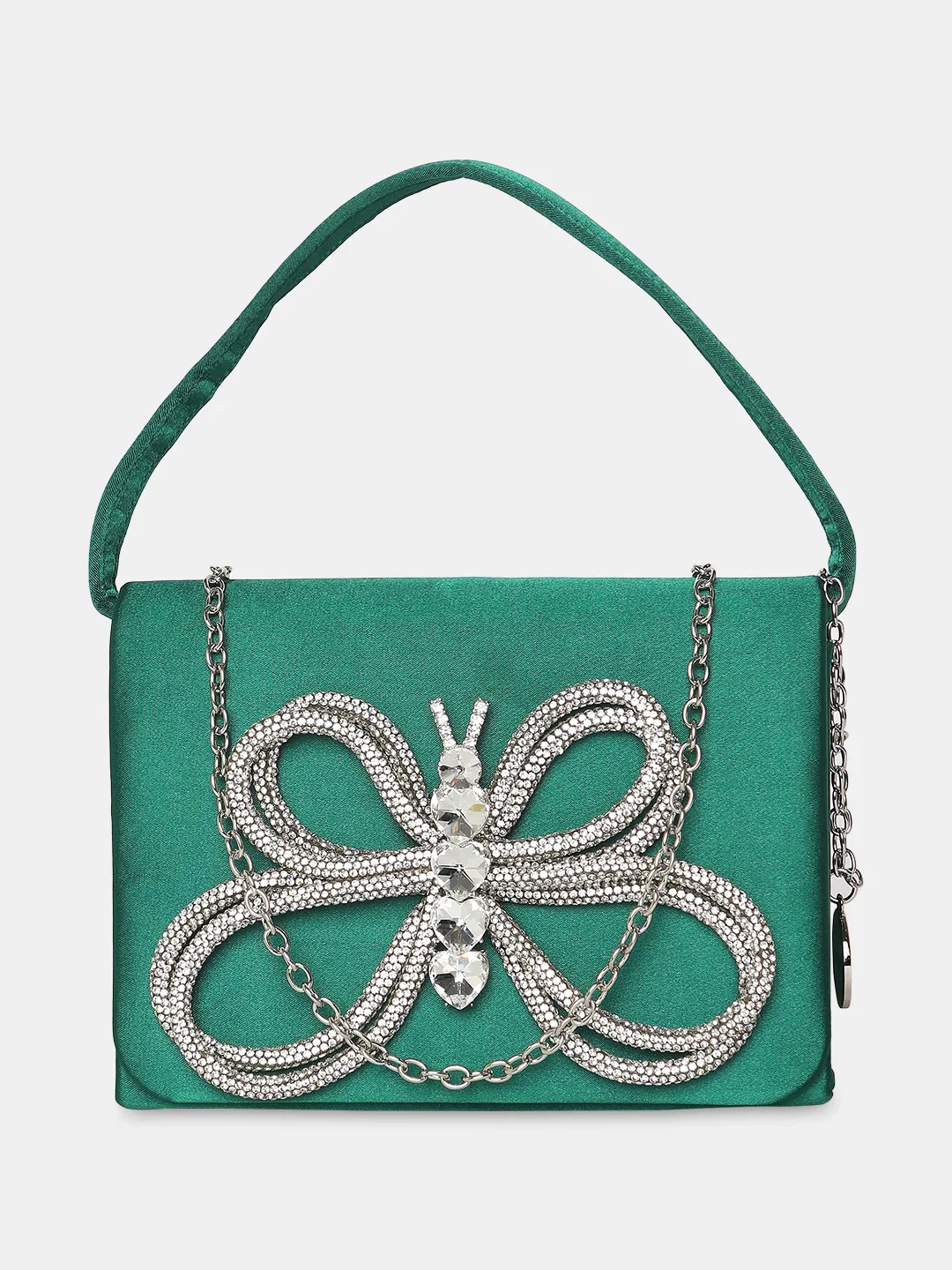 Caprese Ella Small Green Clutch - Image 10