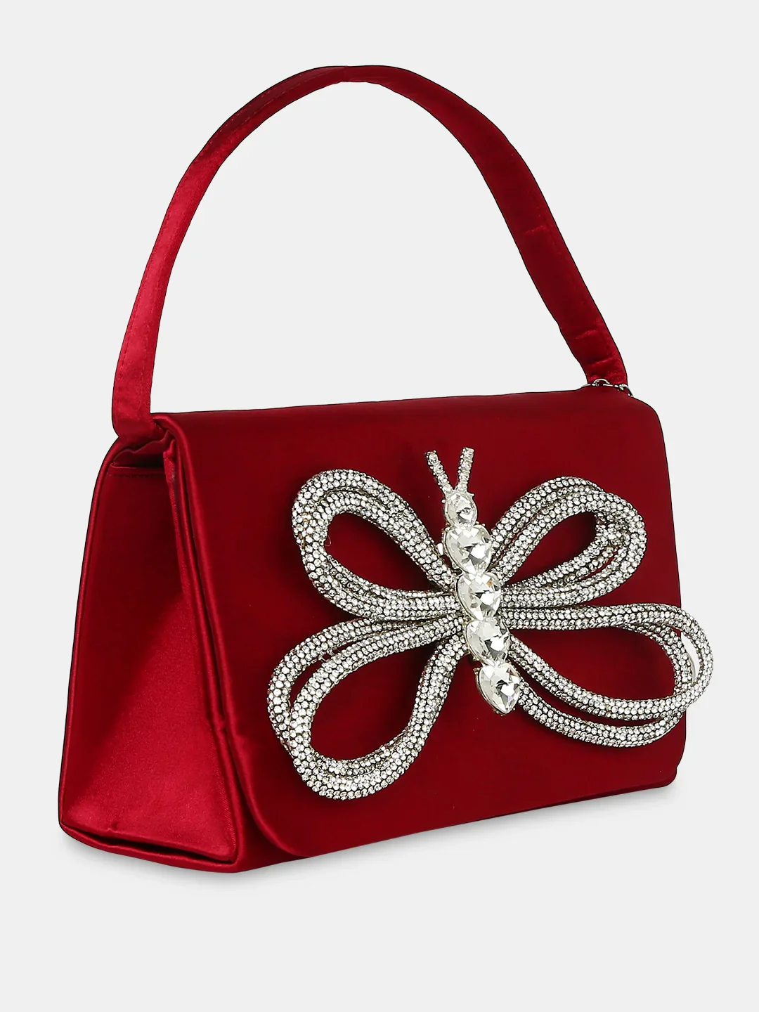 Caprese Ella Small Purple Clutch - Image 4