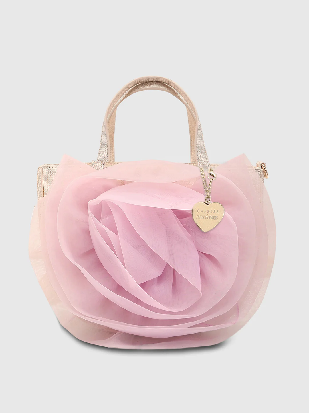Caprese Ella Small Lilac Satchel Bag - Image 3
