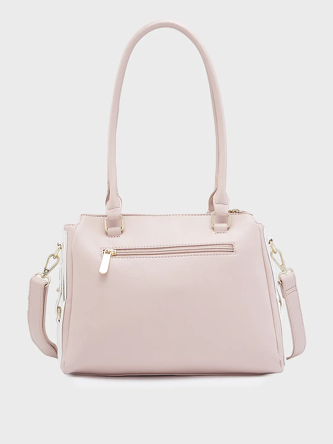 Caprese Ellis Medium Pink Satchel Bag - Image 6
