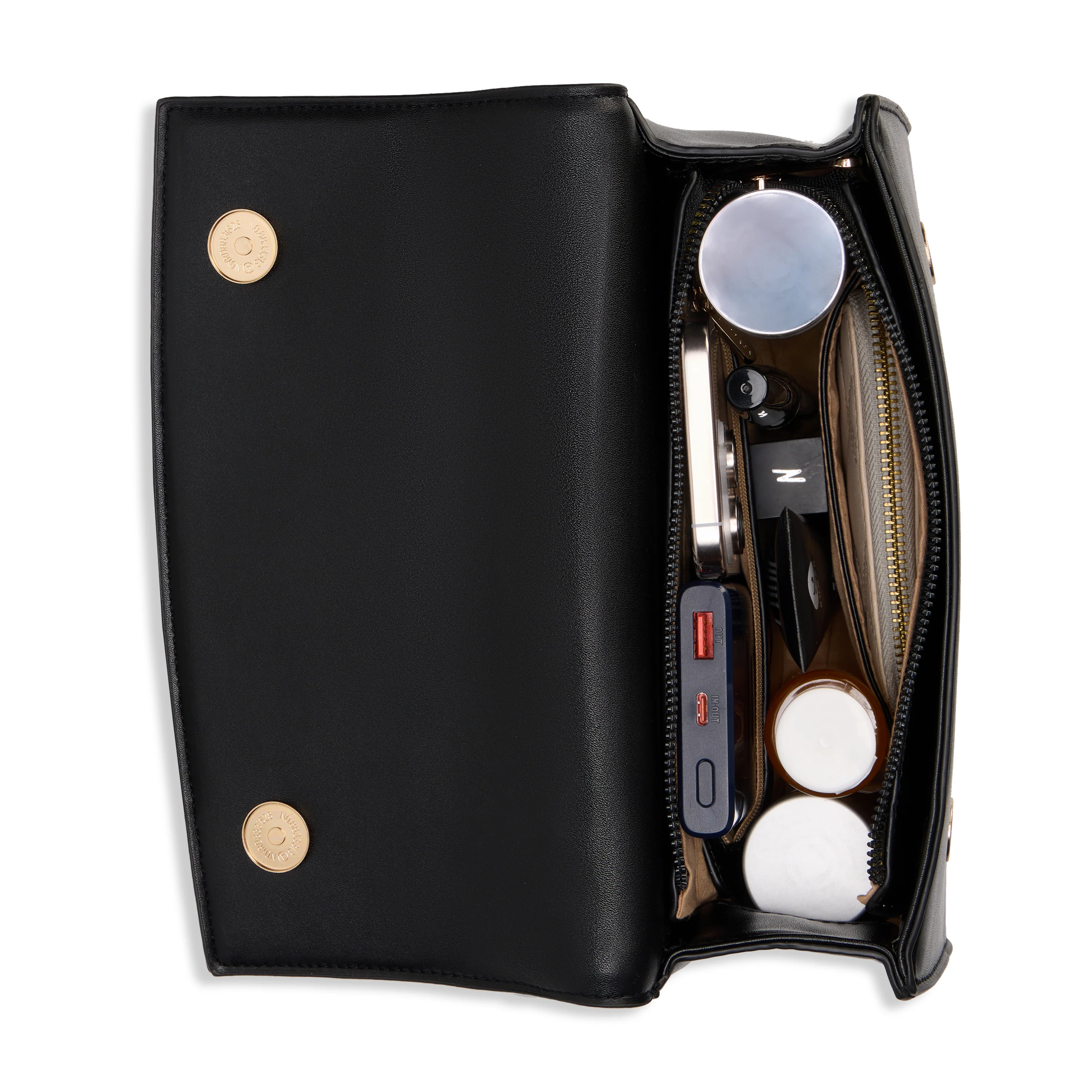 Caprese Elsa Medium Black Sling Bag - Image 9