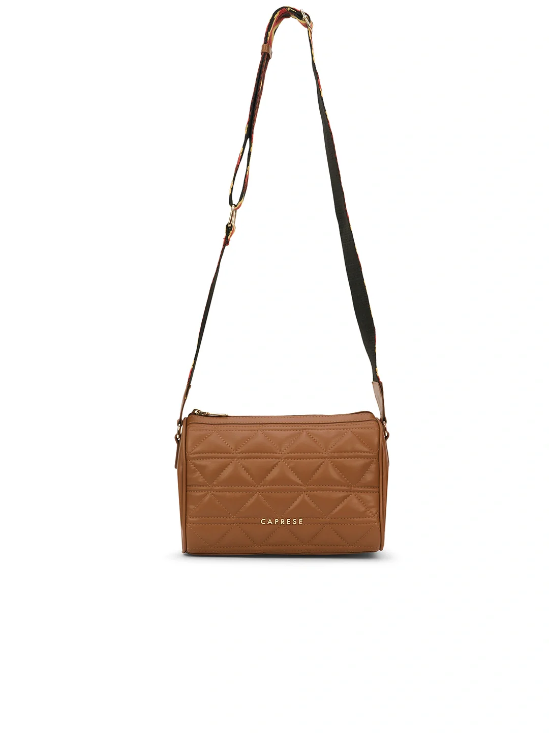 Caprese Elyna Medium Tan Crossbody Bag