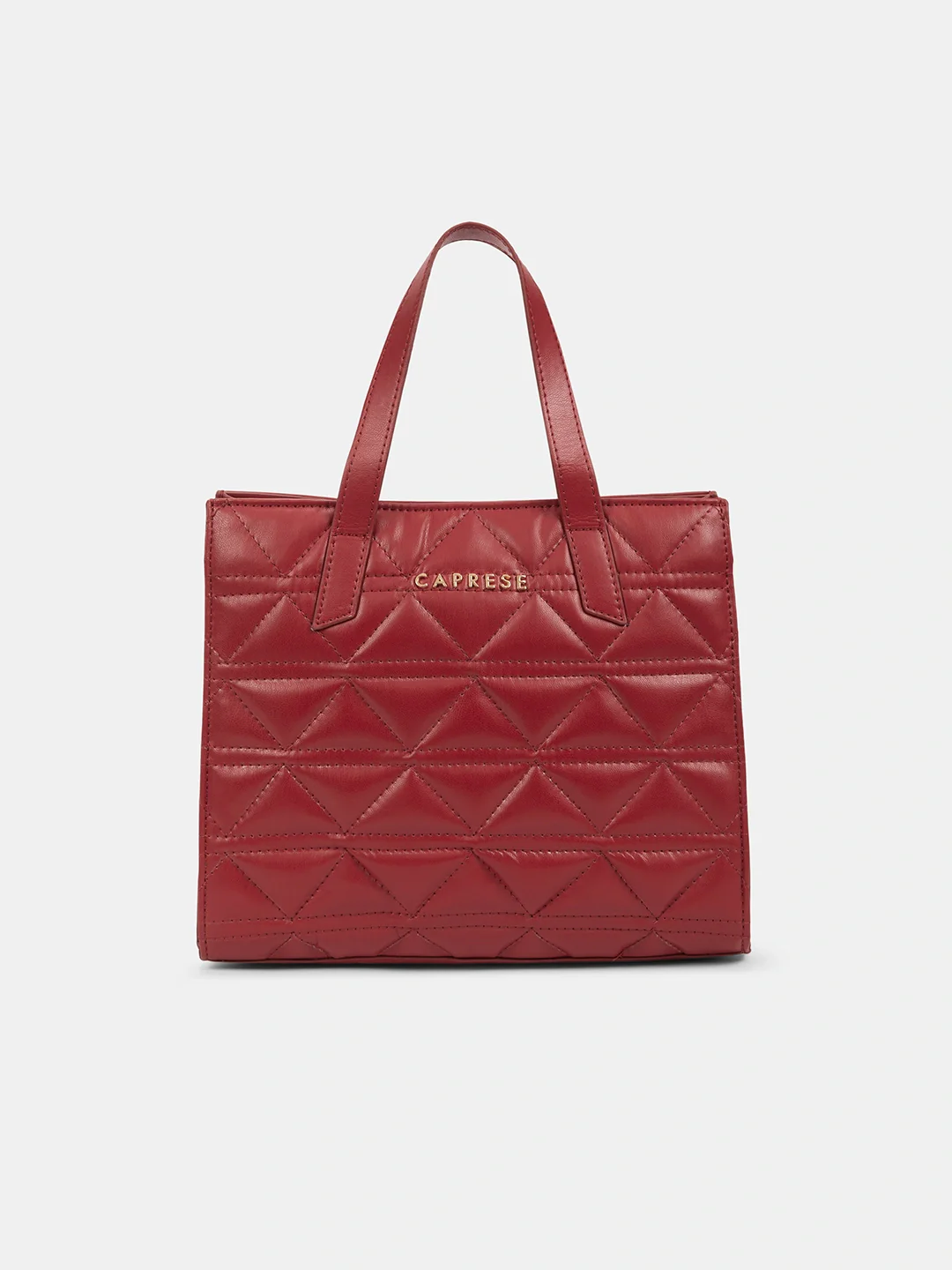 Caprese Elyna Small Red Satchel Bag