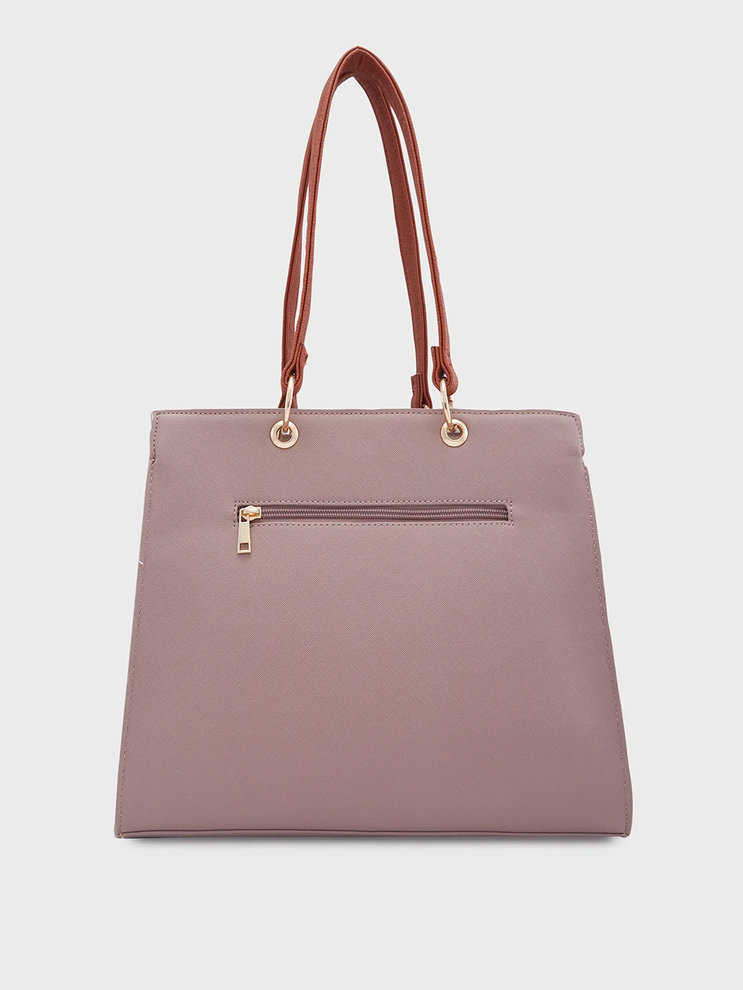 Caprese Ember Medium Pink Satchel Bag - Image 3
