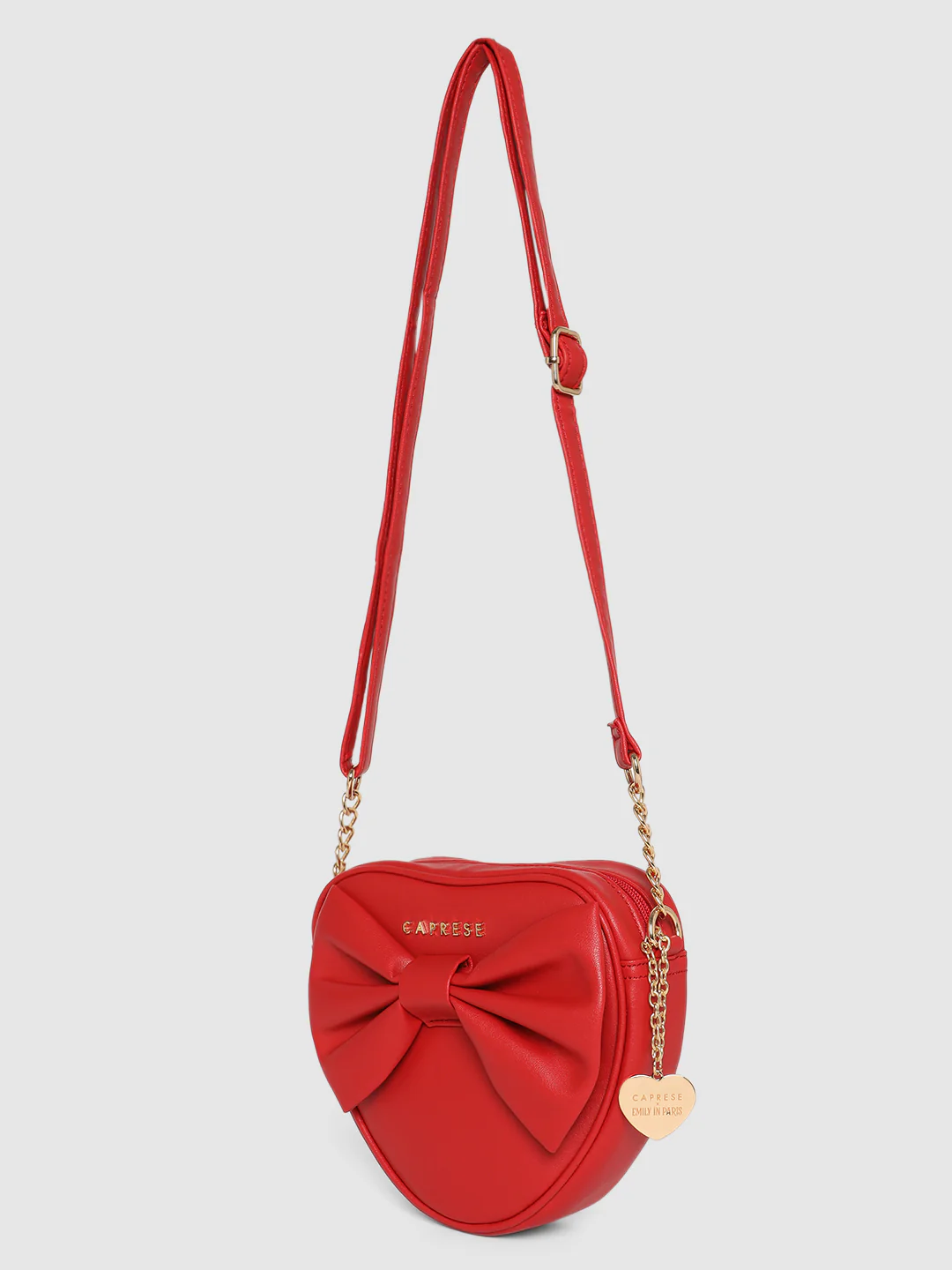 Caprese Emily In Paris Medium Red Sling Bag - Image 6