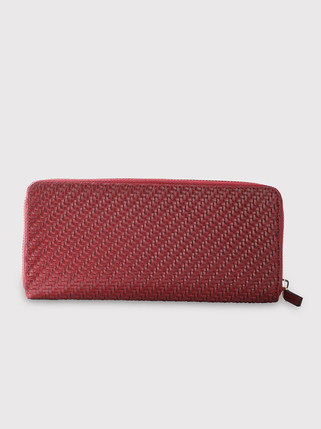 Caprese Emma Large Bordeaux Zip Around Wallet - Image 3