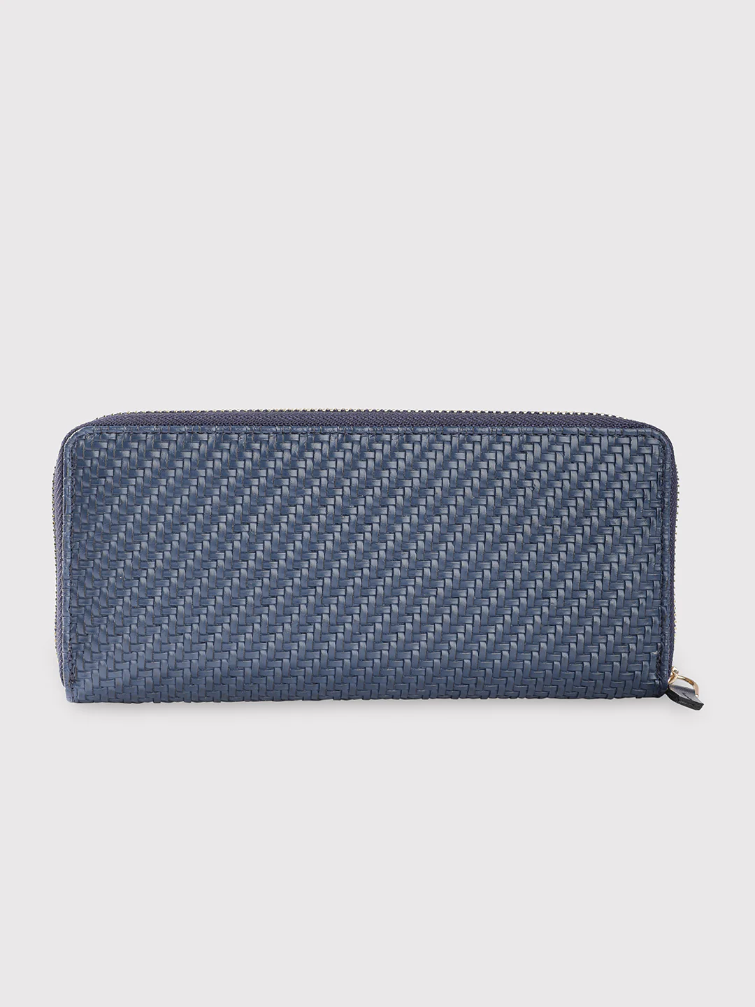 Caprese Emma Large Navy Zip Around Wallet