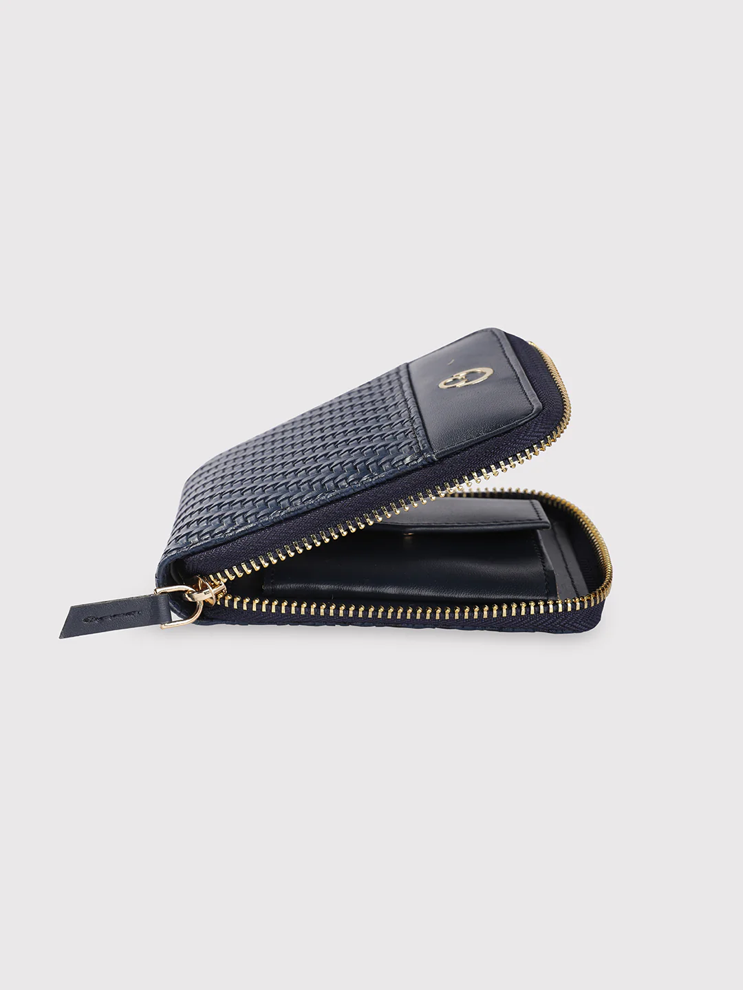 Caprese Emma Small Navy Zip Around Wallet - Image 9