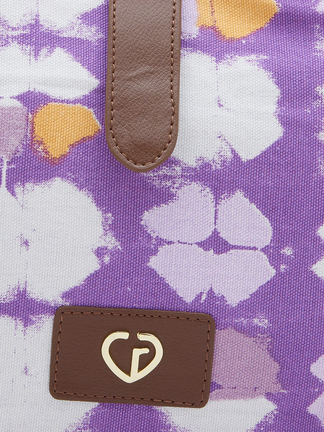 Caprese Enora Medium Purple Crossbody Bag - Image 7