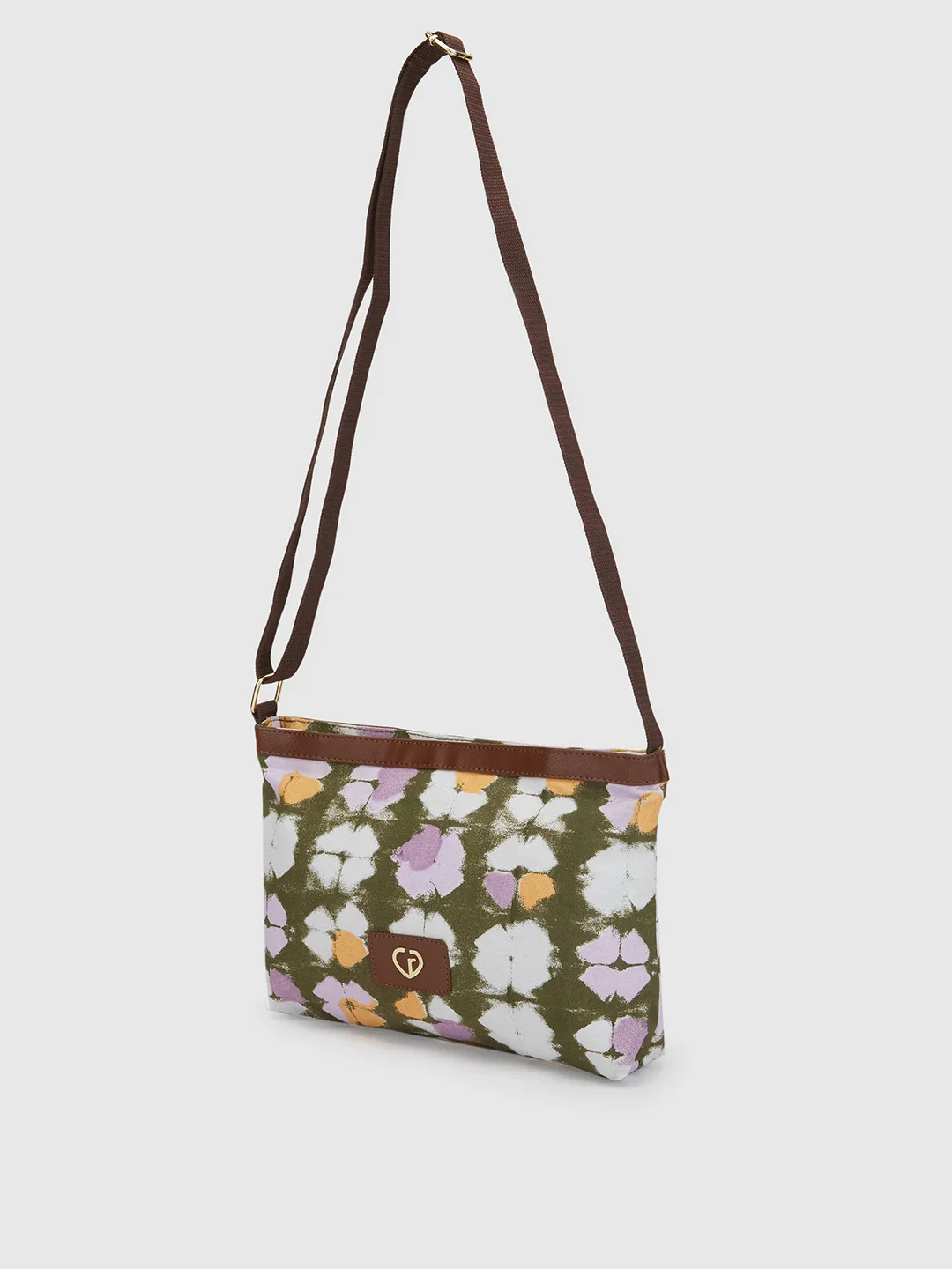 Caprese Enora Large Black Sling Bag - Image 4
