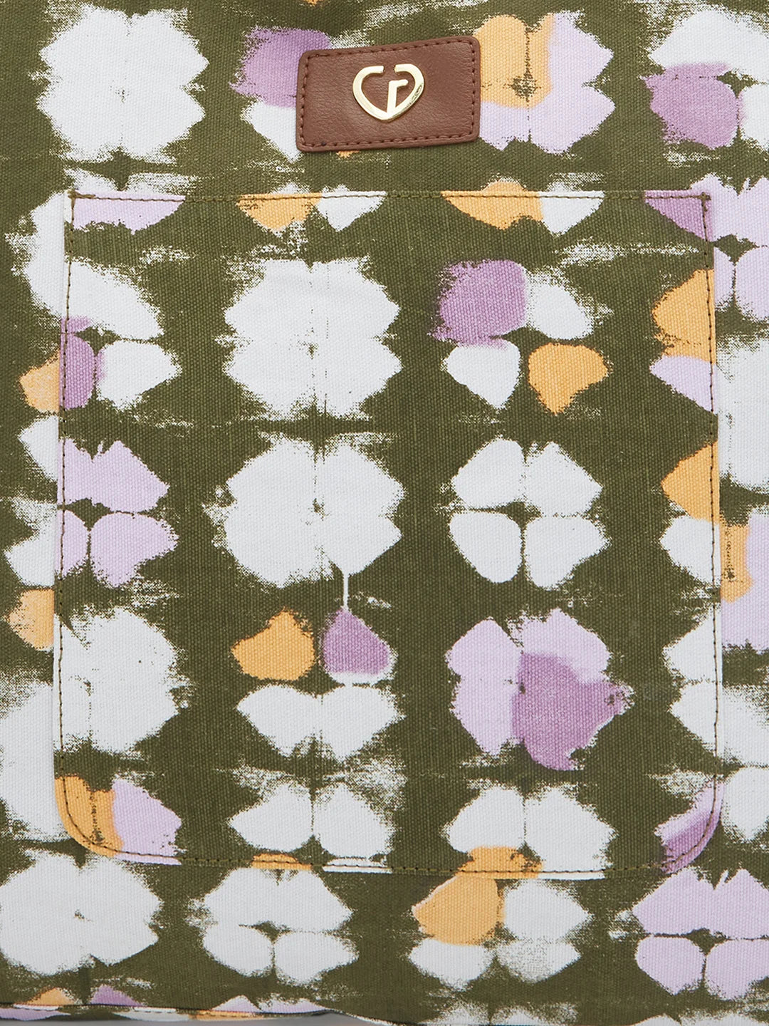 Caprese Enora Large Olive Tote Bag - Image 10