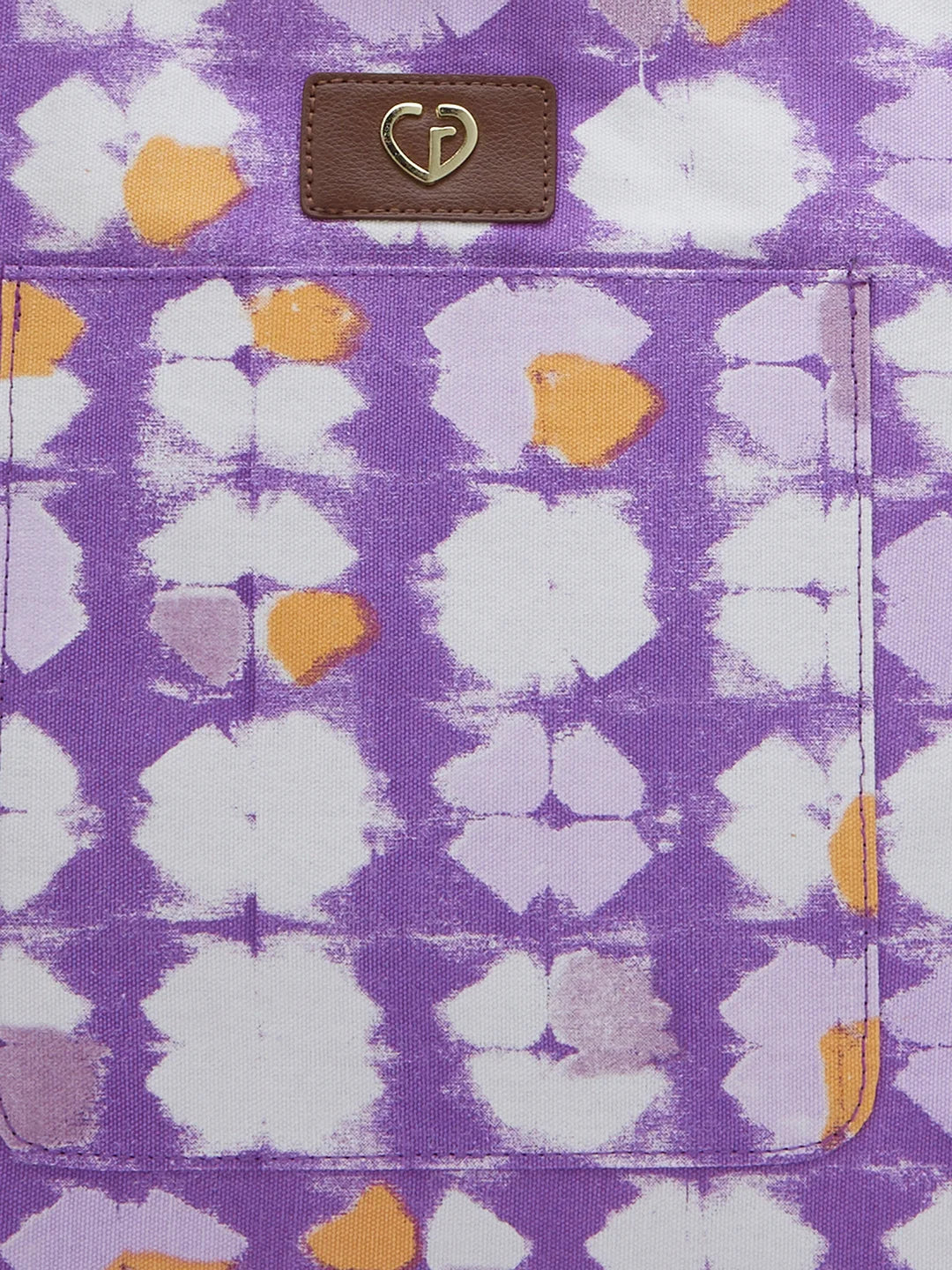 Caprese Enora Large Purple Tote Bag - Image 8