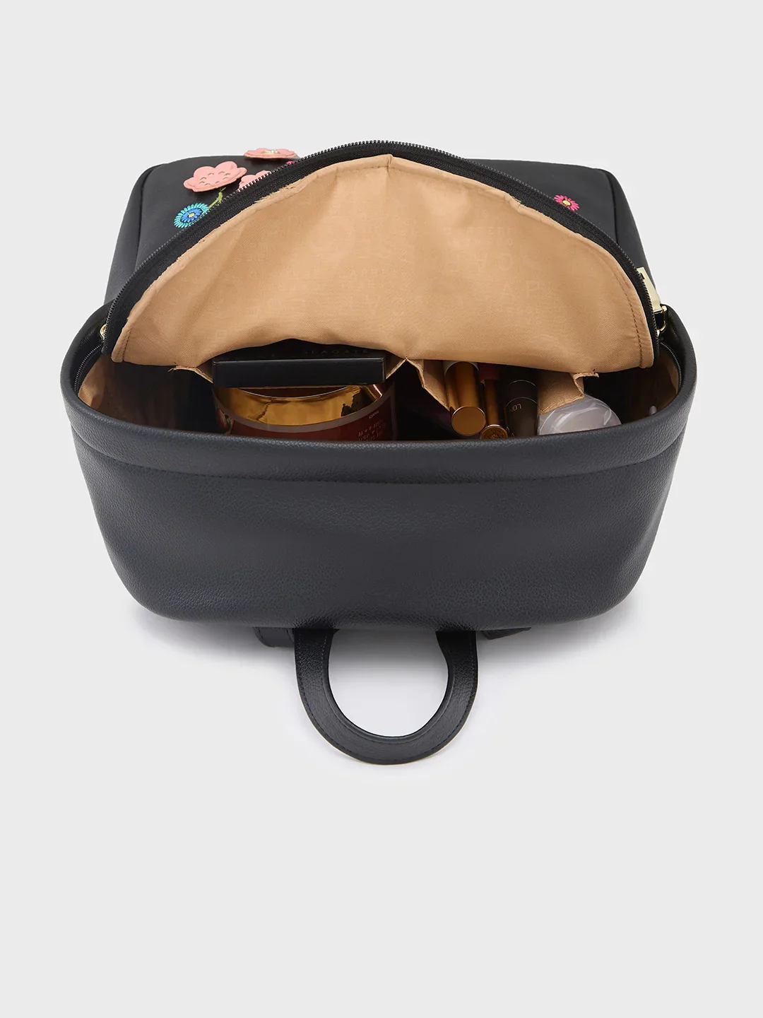 Caprese Erica Medium Black Backpack - Image 9