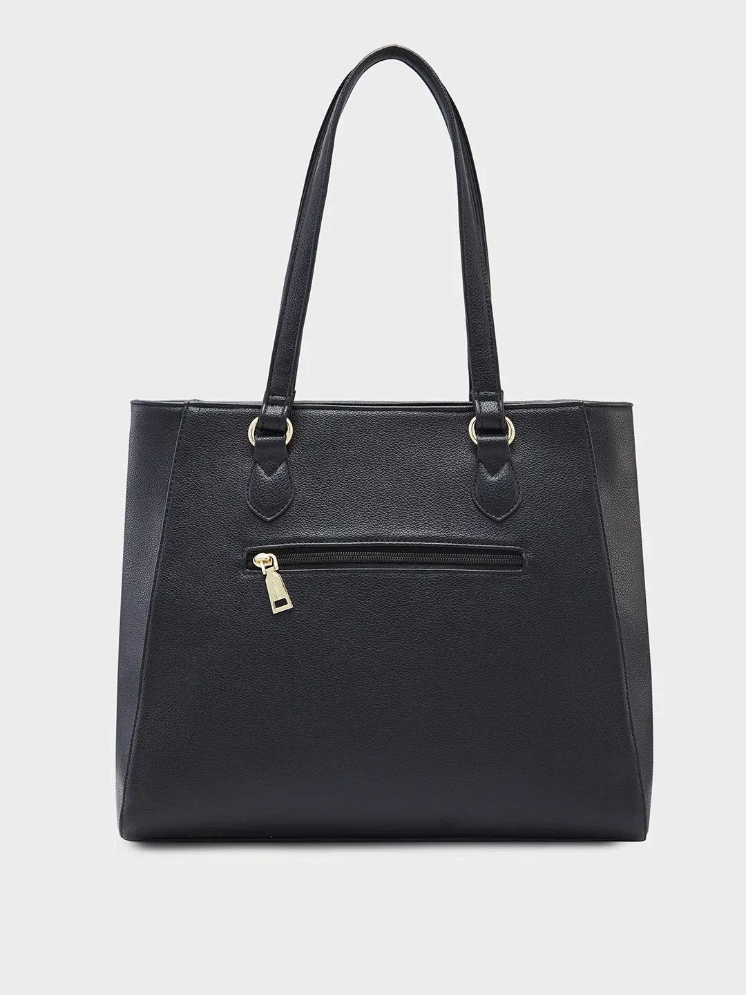 Caprese Erica Medium Floral Black Tote Bag - Image 3