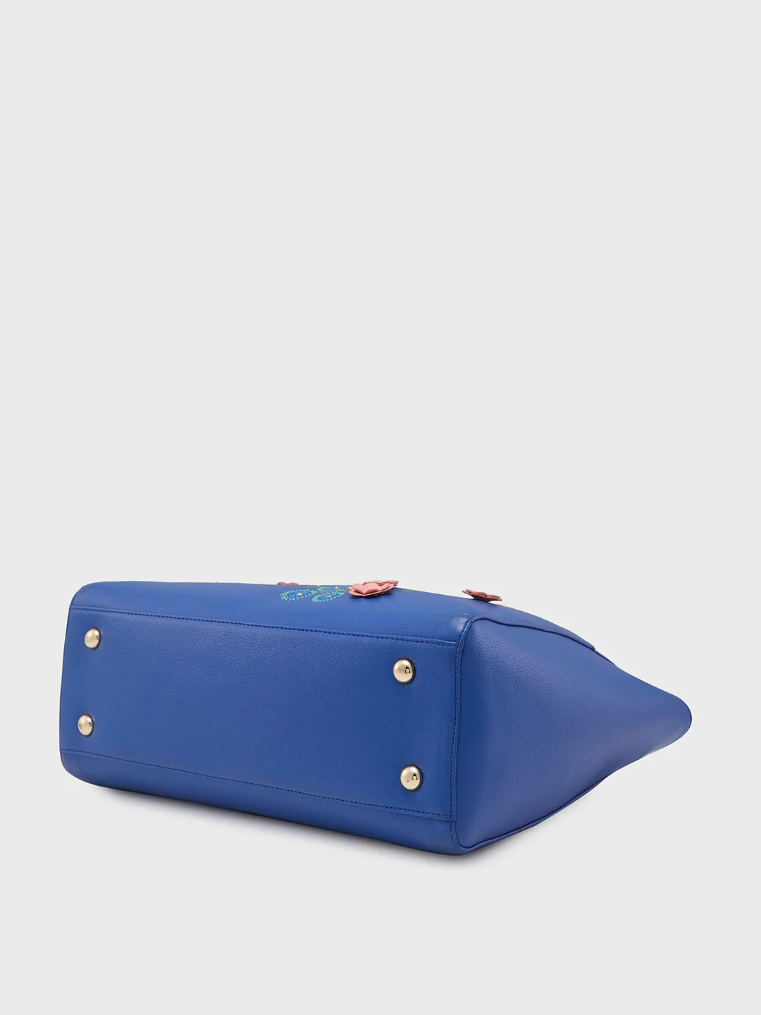 Caprese Erica Medium Floral Blue Tote Bag - Image 5