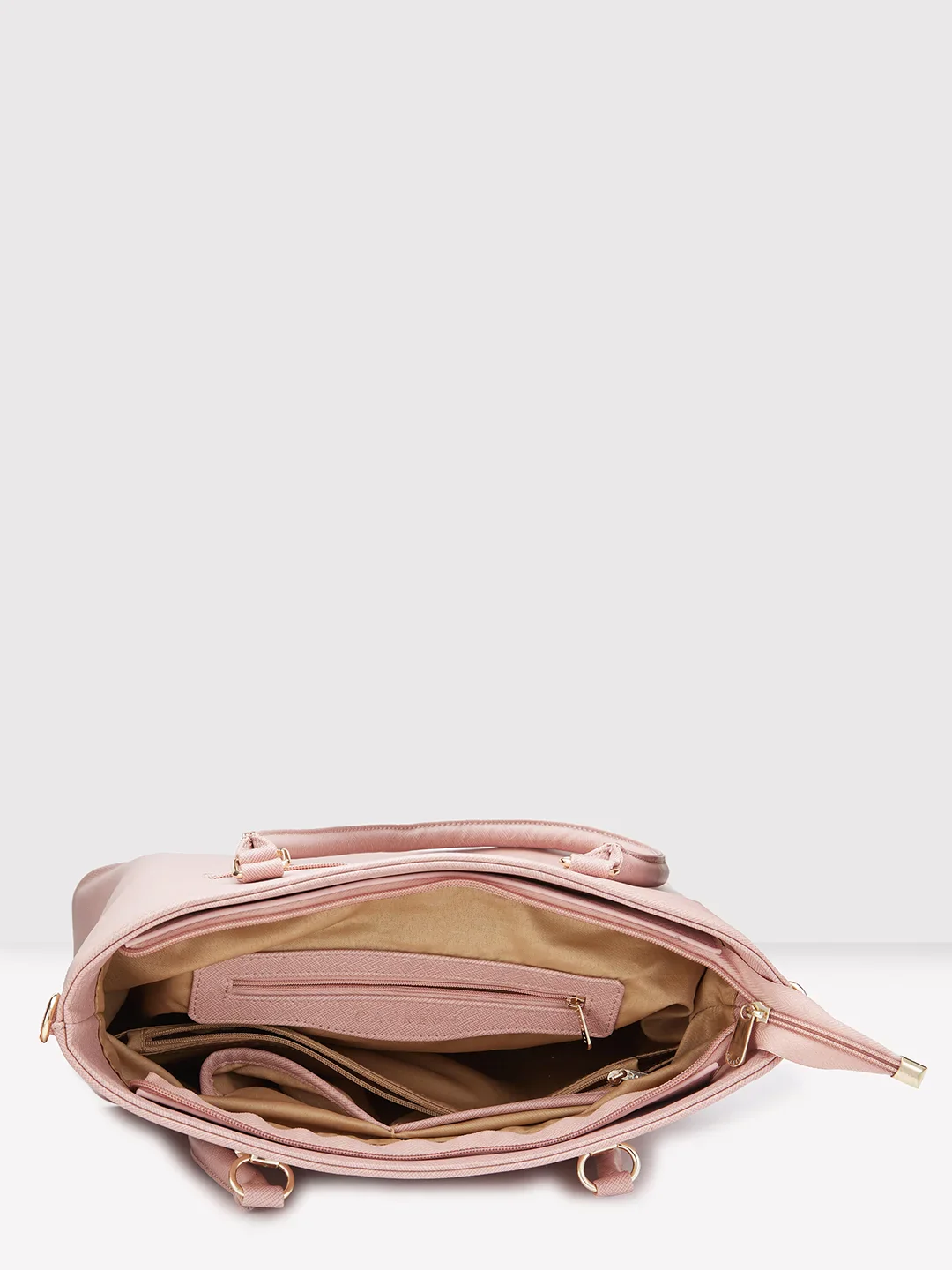 Caprese Esme Large Blush Tote Bag - Image 9