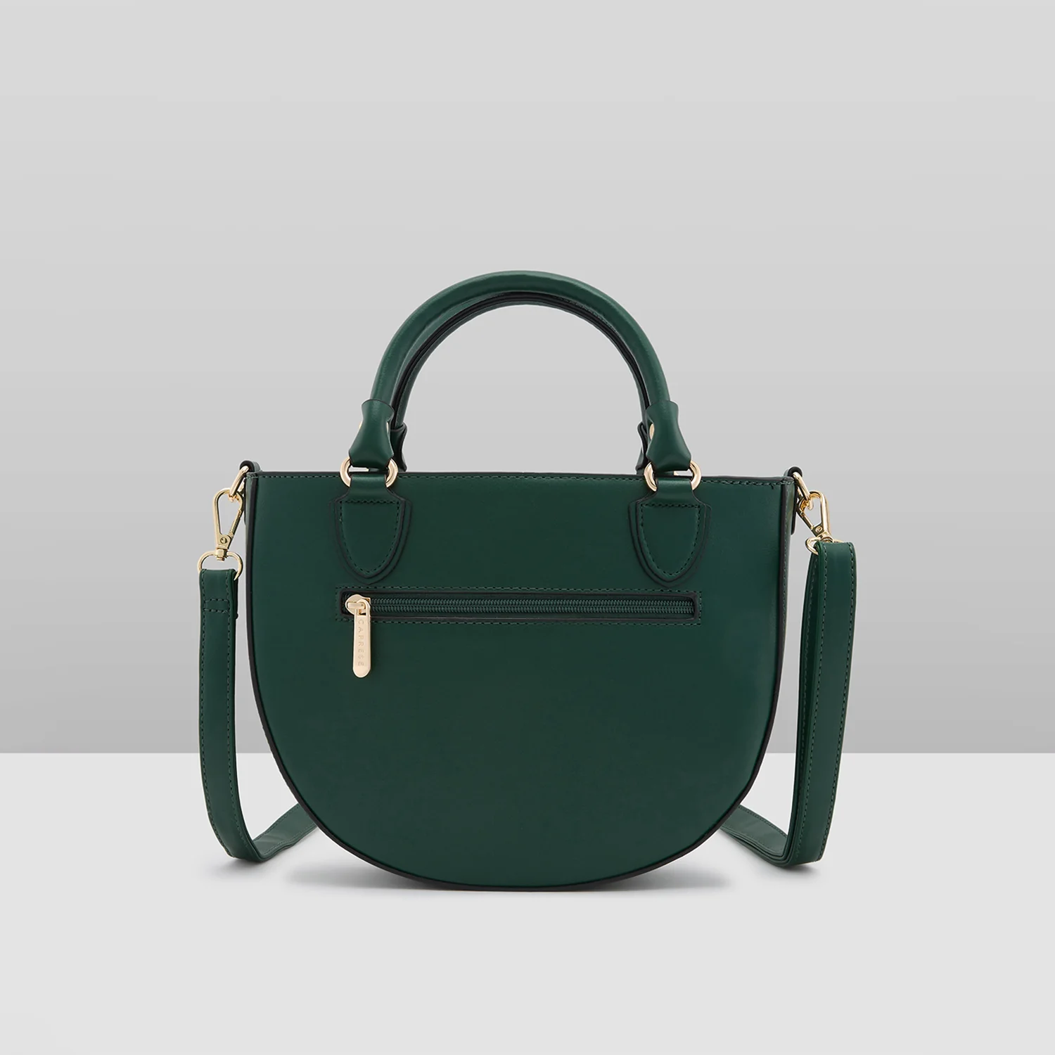 Caprese Felix Small Green Satchel Bag - Image 4