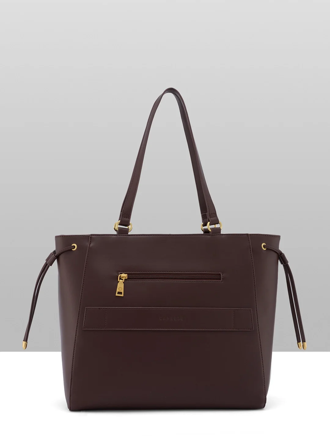 Caprese Fiji Large Coffee Laptop Tote Bag - Image 9