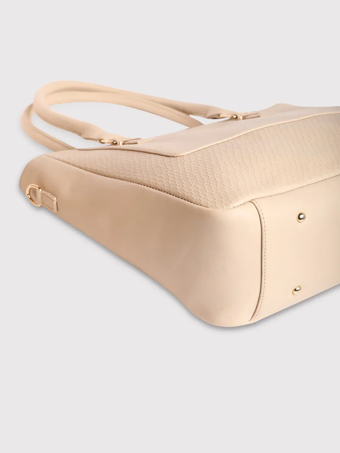 Caprese Fiona Large Beige Tote Bag - Image 11