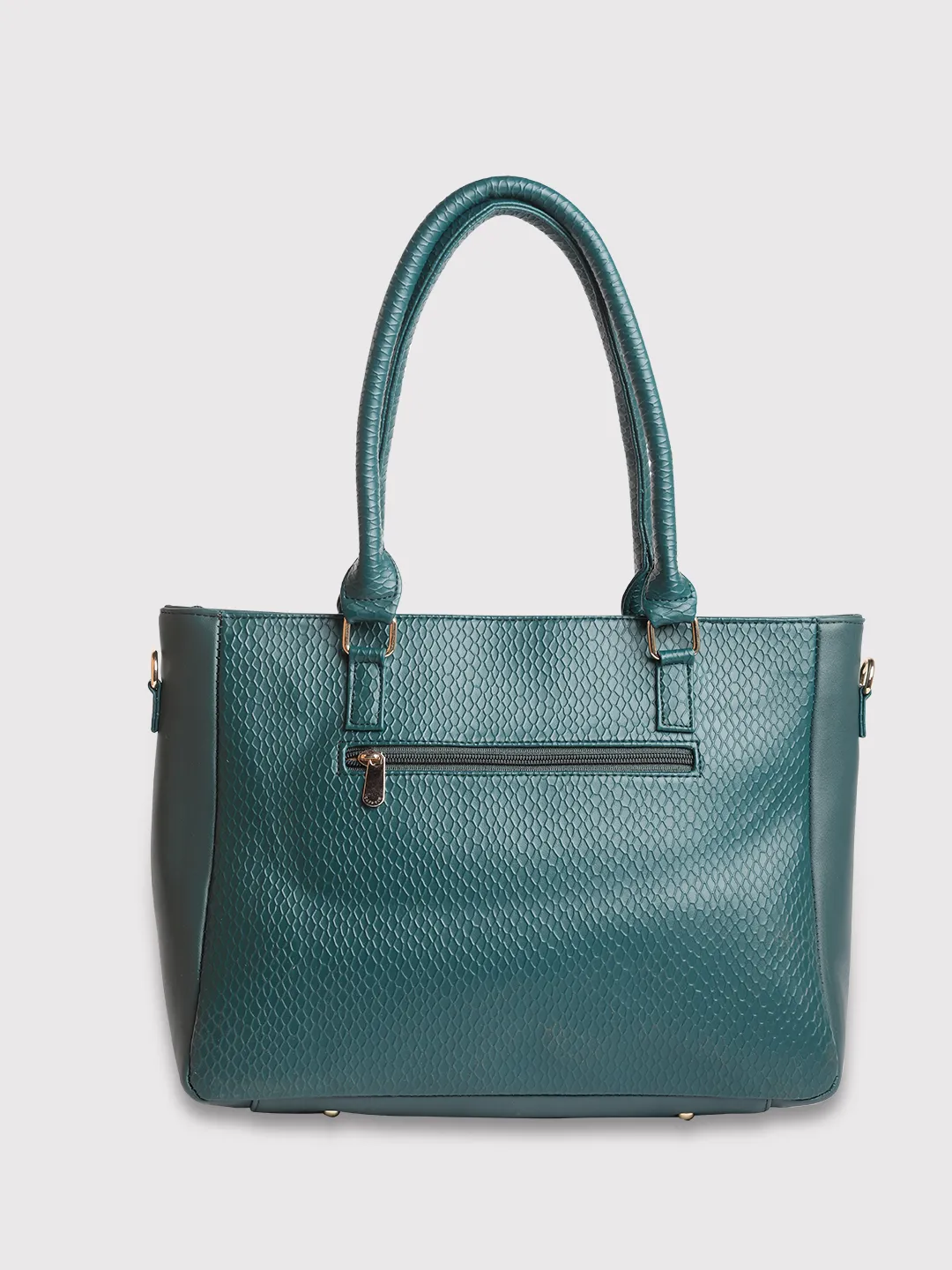 Caprese Fiona Large Teal Office Tote Bag - Image 8