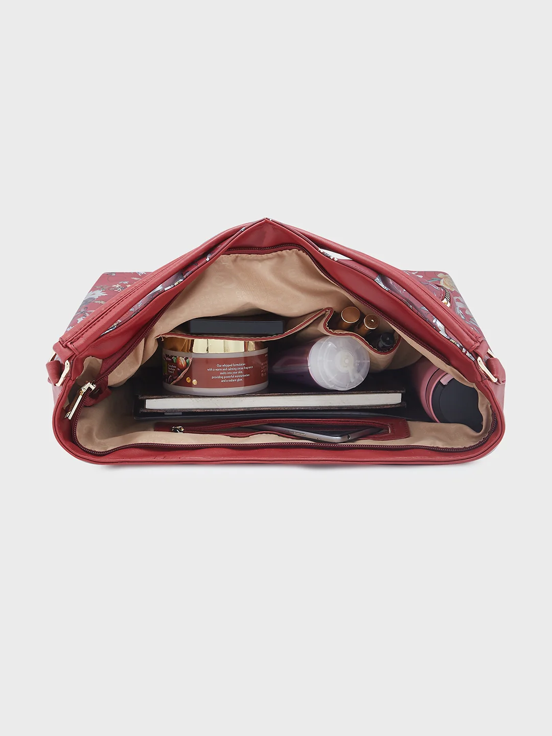 Caprese Fiorella Large Blush Hobo Bag - Image 10