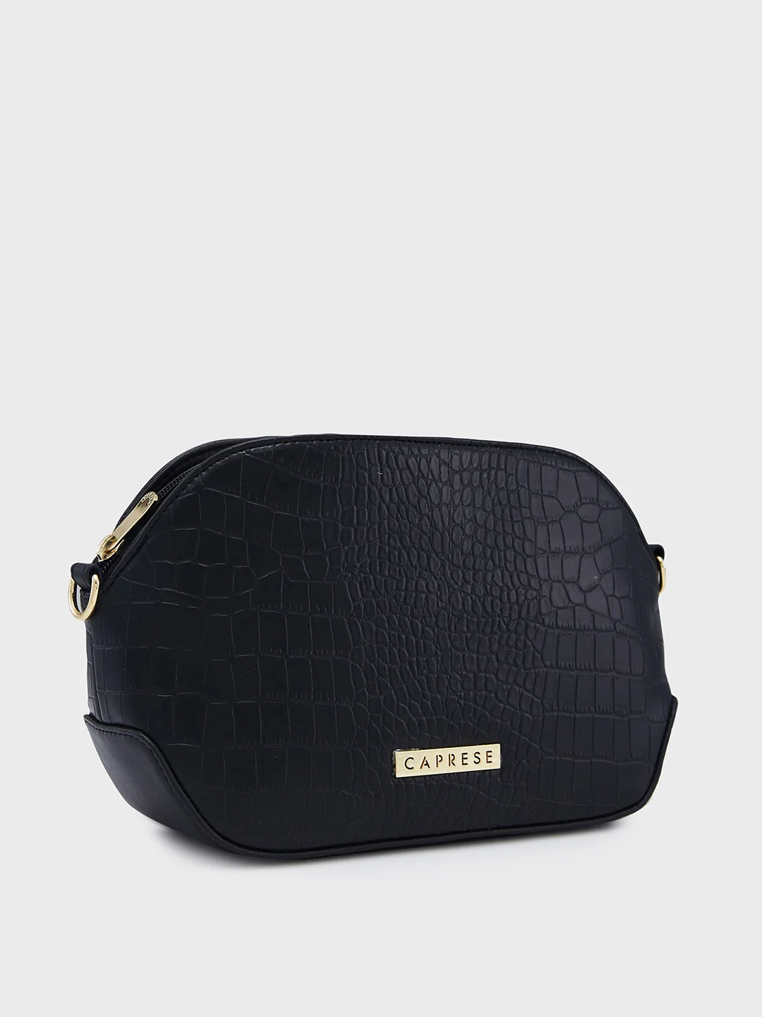 Caprese Flix Small Black Sling Bag - Image 5
