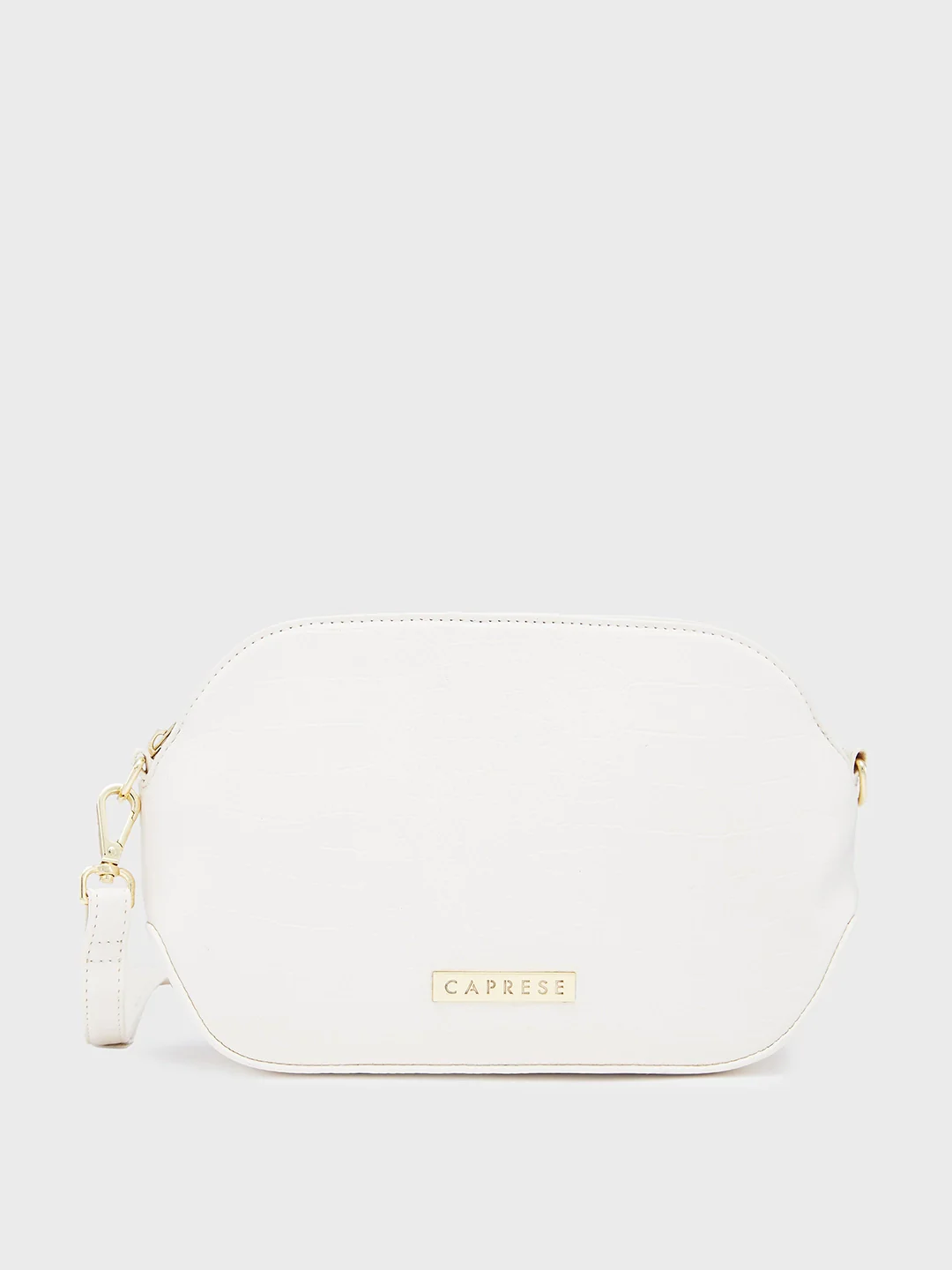 Caprese Flix Small Off White Sling Bag - Image 4
