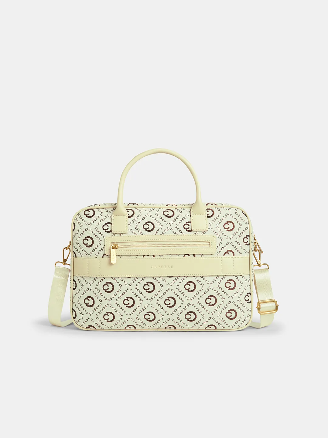 Caprese Florida Large Beige Laptop Sleeve - Image 4