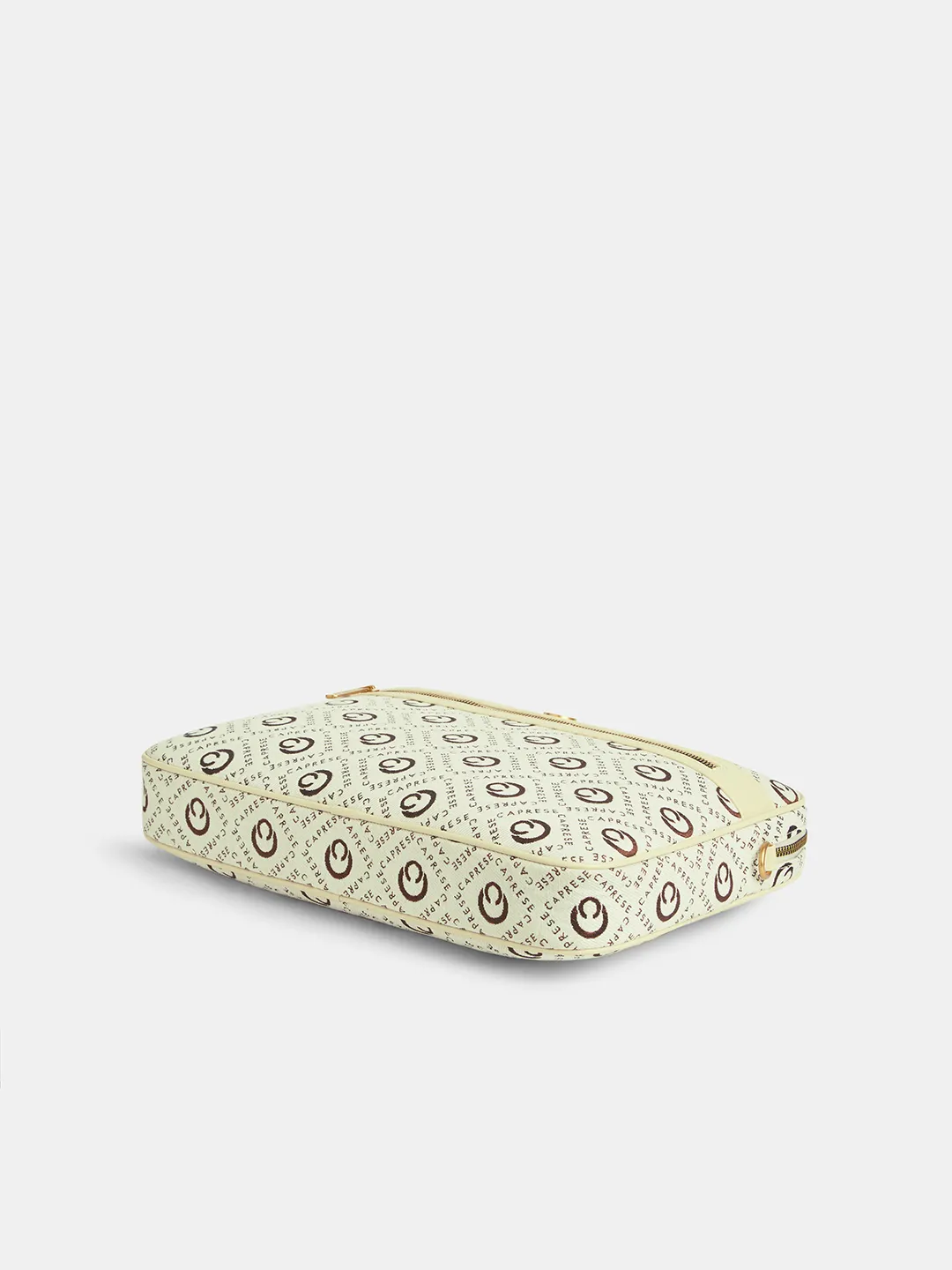 Caprese Florida Large Beige Laptop Sleeve - Image 5