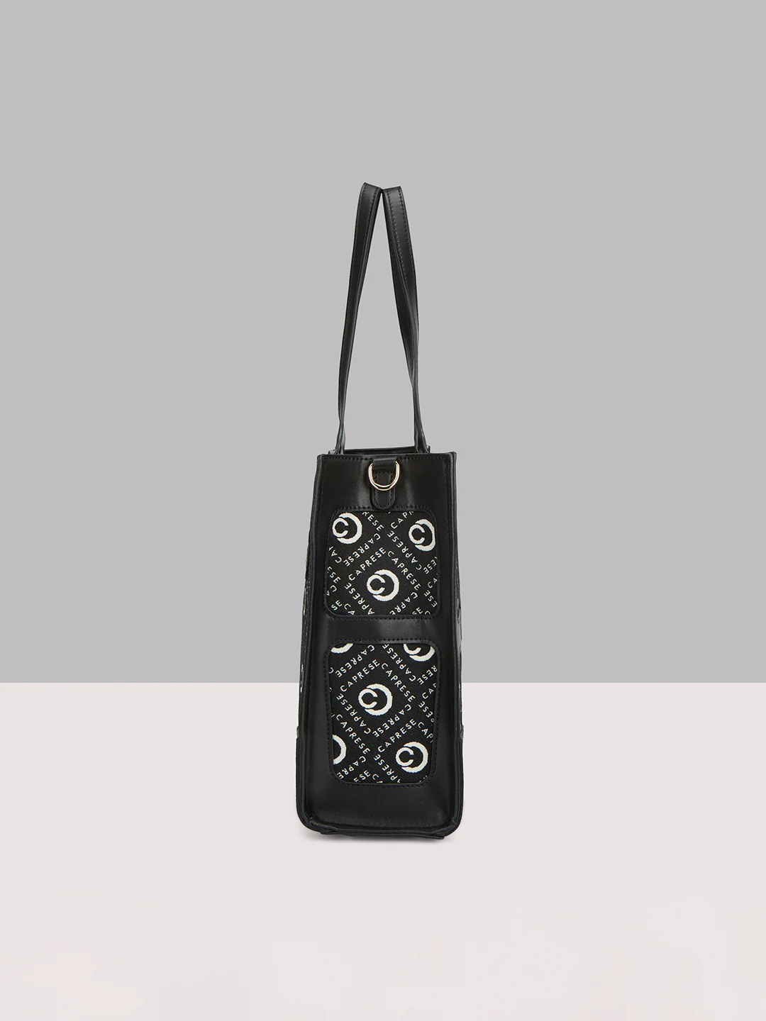 Caprese Florida Large Black Tote Bag - Image 10