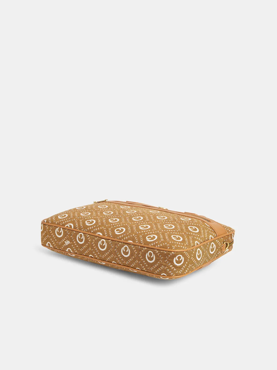 Caprese Florida Large Tan Laptop Sleeve - Image 4