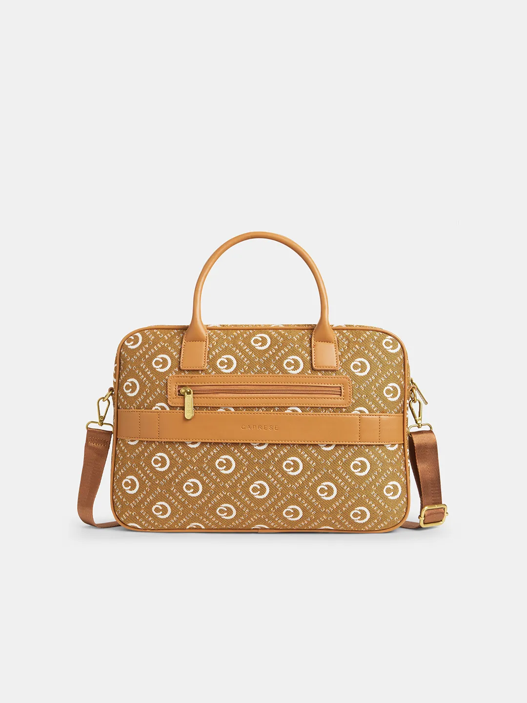 Caprese Florida Large Tan Laptop Sleeve - Image 8