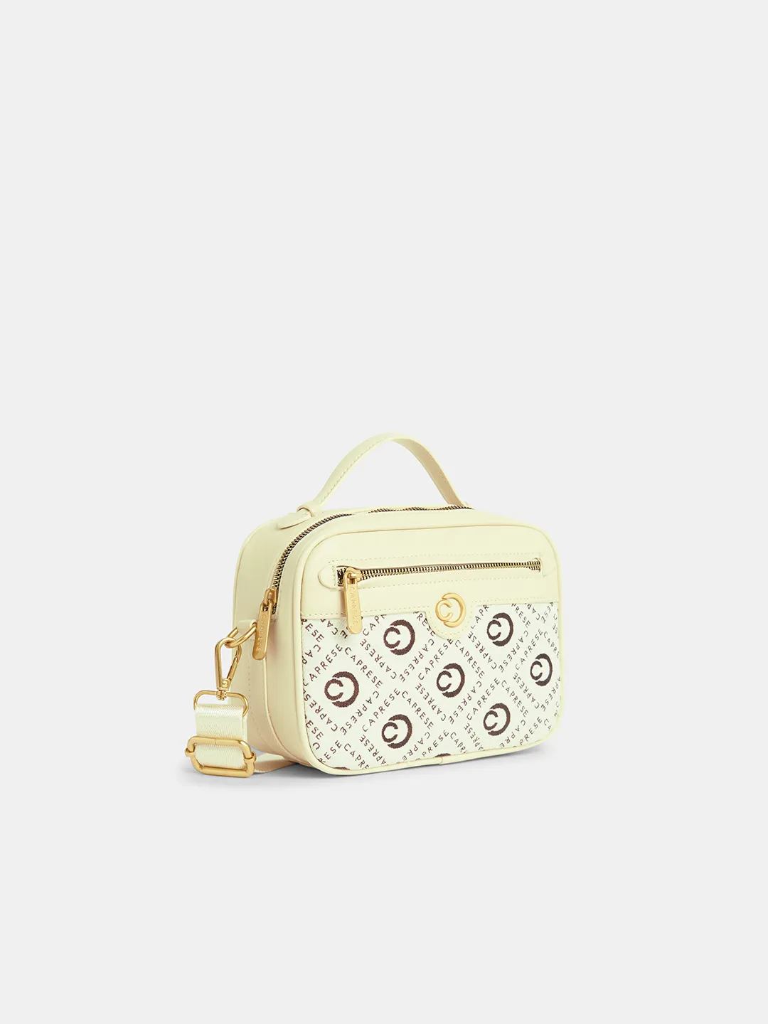 Caprese Florida Small Beige Sling Bag - Image 3