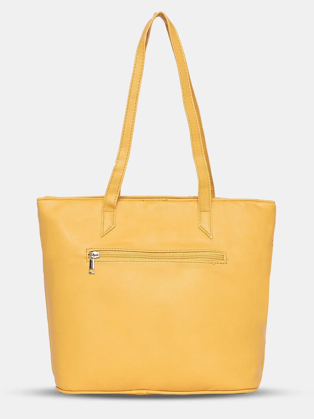 Caprese Freya Medium Yellow Tote Bag - Image 5