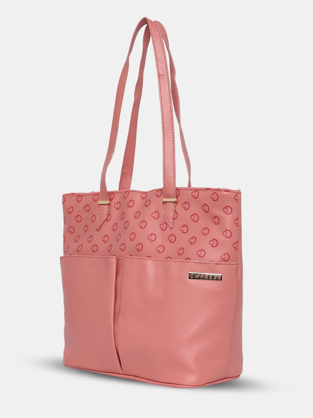 Caprese Freya Medium Mellow Rose Tote Bag - Image 4