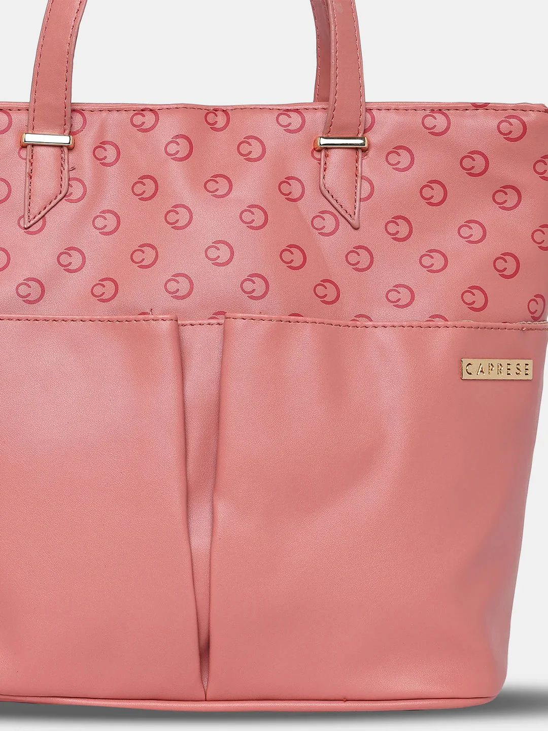Caprese Freya Medium Mellow Rose Tote Bag - Image 6