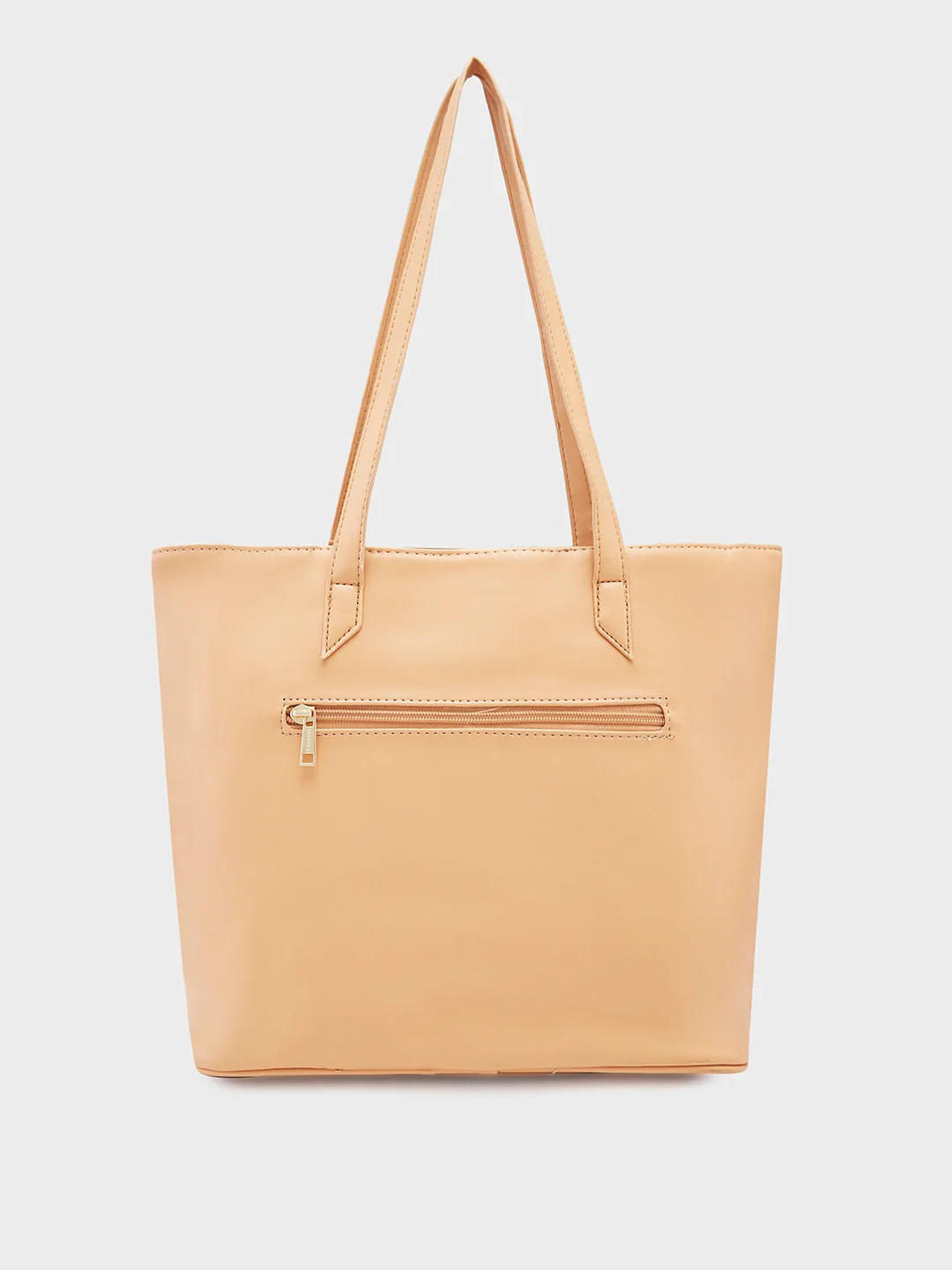 Caprese Freya Medium Tan Tote Bag - Image 4