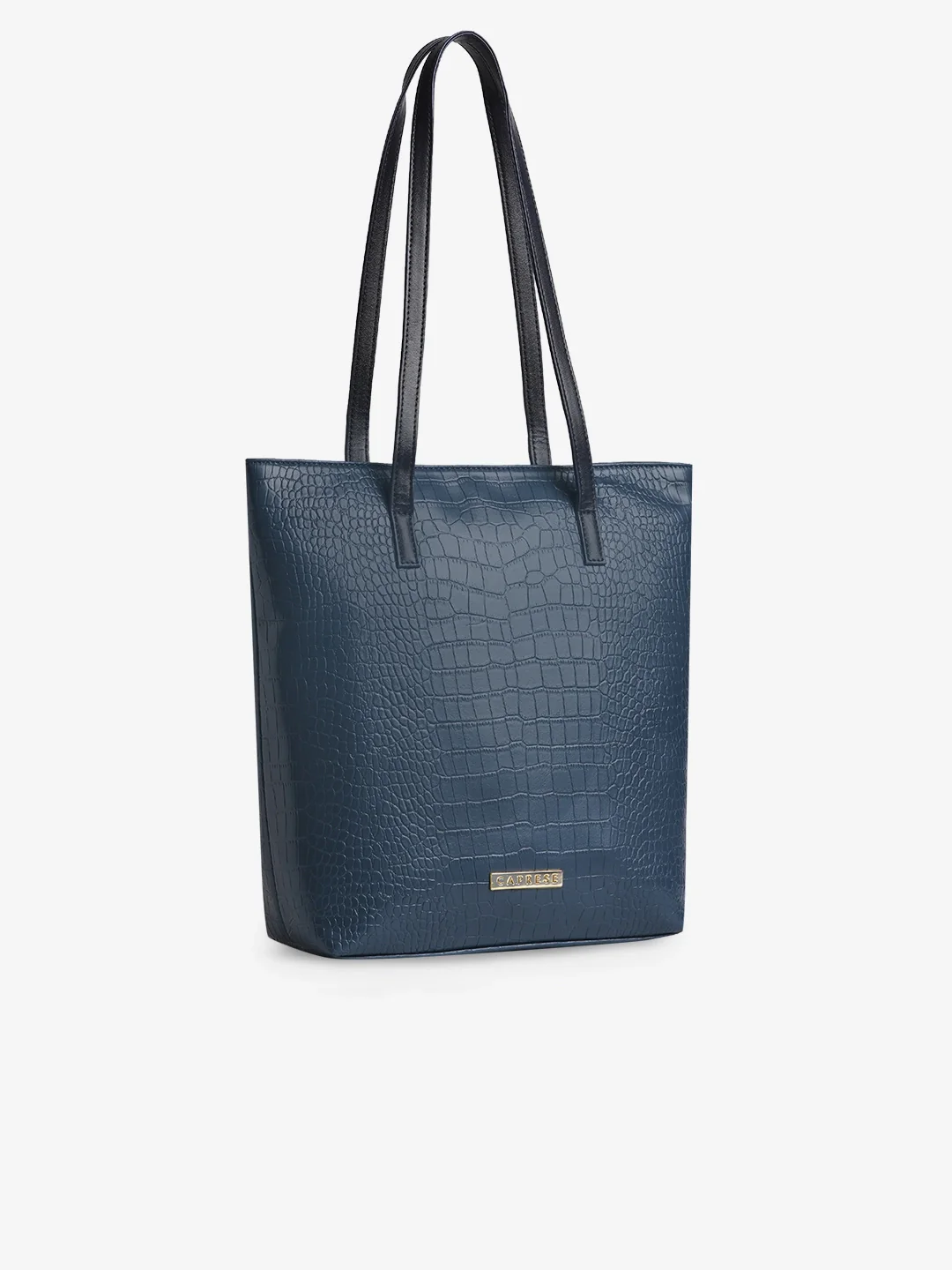 Caprese Gazza Medium Navy Tote Bag - Image 4