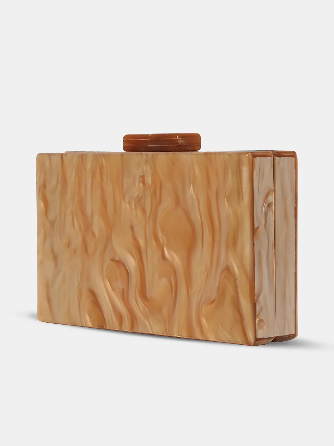 Caprese Gemma Small Beige Clutch - Image 4