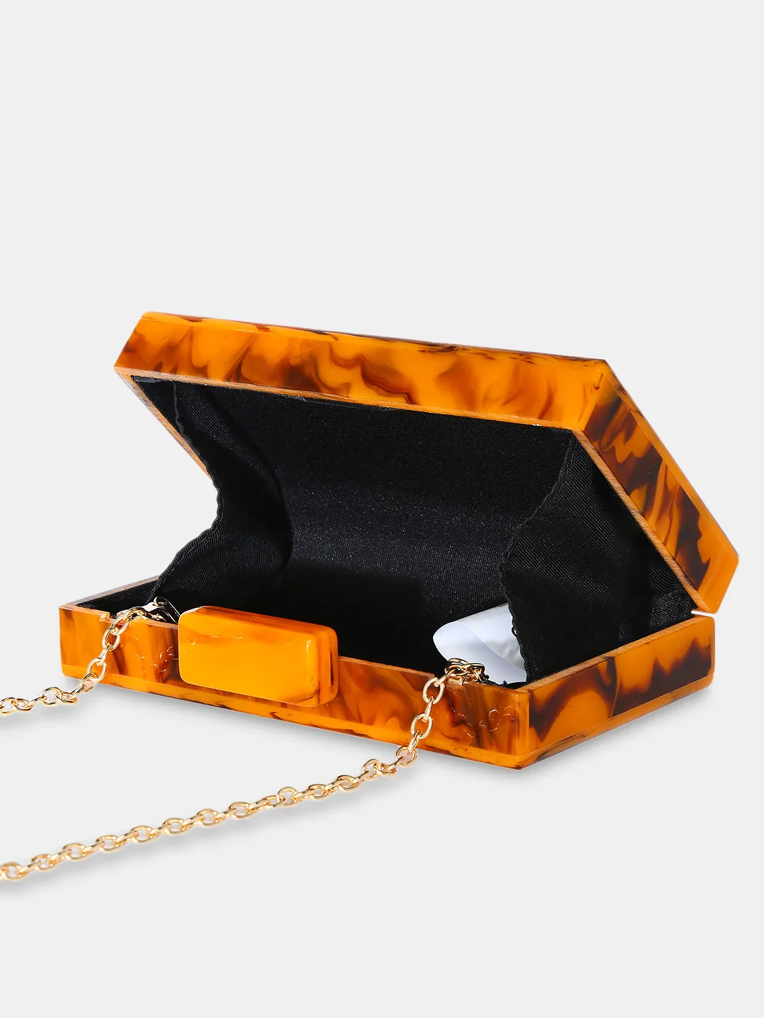Caprese Gemma Small Brown Clutch - Image 10