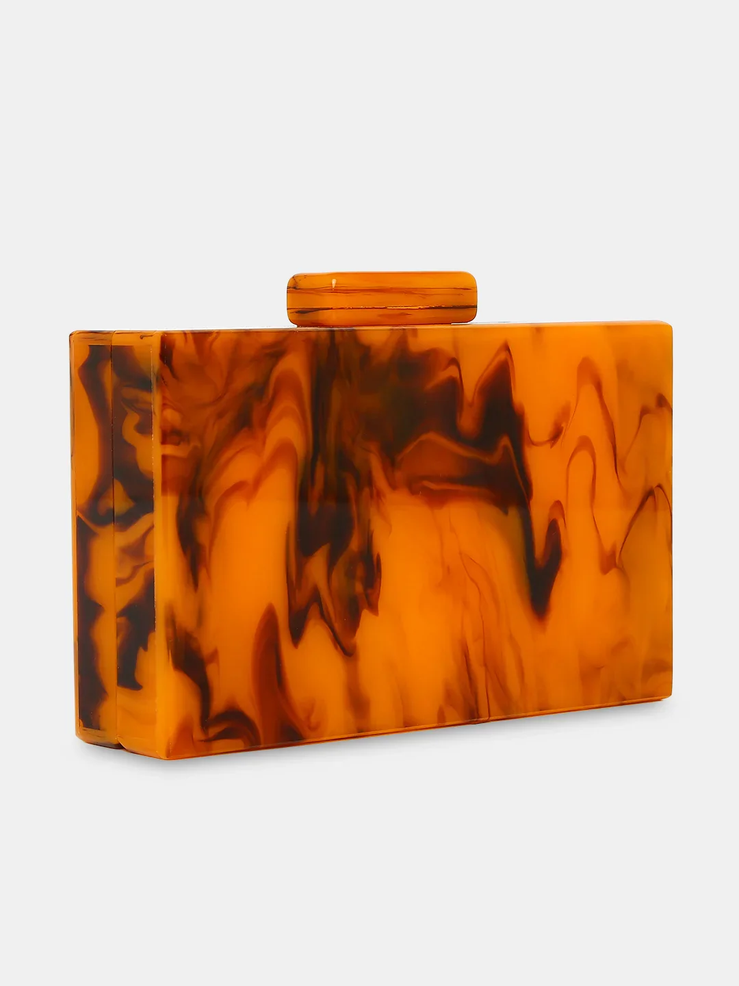 Caprese Gemma Small Brown Clutch - Image 4