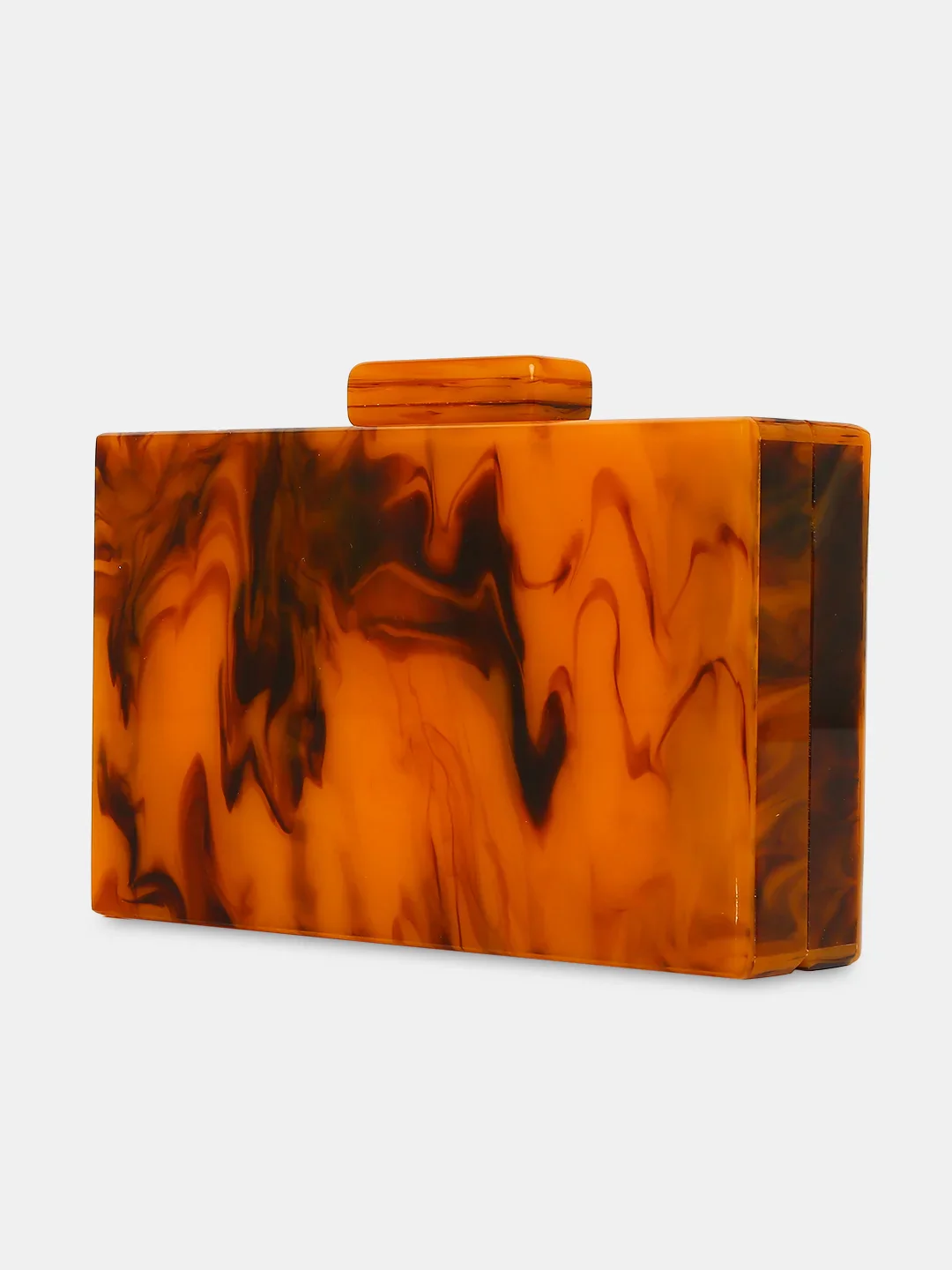 Caprese Gemma Small Brown Clutch - Image 5